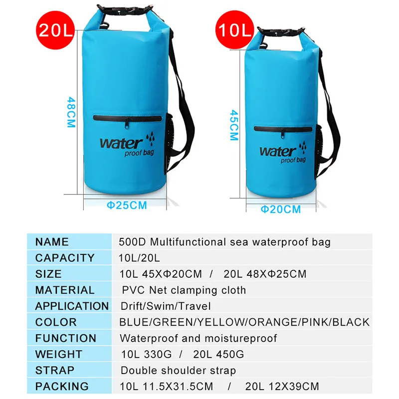 10L 20L Waterproof Bags