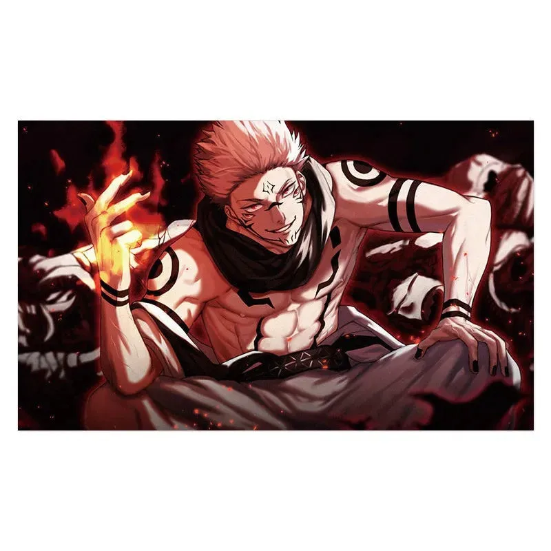 1PCS Anime Jujutsu Kaisen Posters Animation Itadori Yuji Satoru Gojo Wallpaper Room Decor Anime HD Poster Sticker Wall Decor