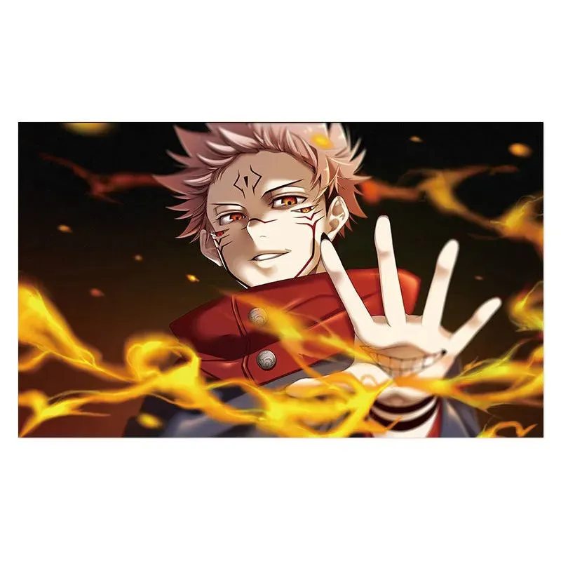 1PCS Anime Jujutsu Kaisen Posters Animation Itadori Yuji Satoru Gojo Wallpaper Room Decor Anime HD Poster Sticker Wall Decor