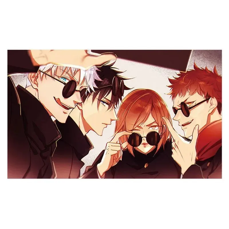 1PCS Anime Jujutsu Kaisen Posters Animation Itadori Yuji Satoru Gojo Wallpaper Room Decor Anime HD Poster Sticker Wall Decor