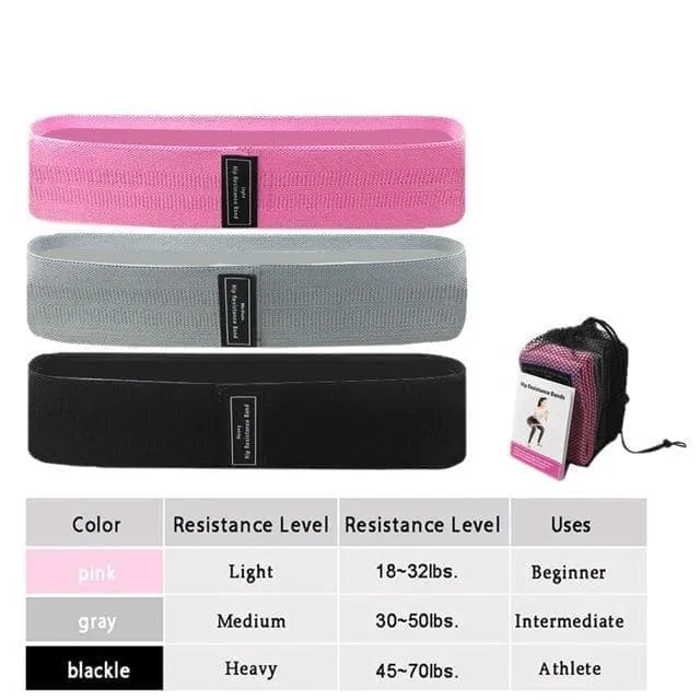 3 Level Power Resistance Bands