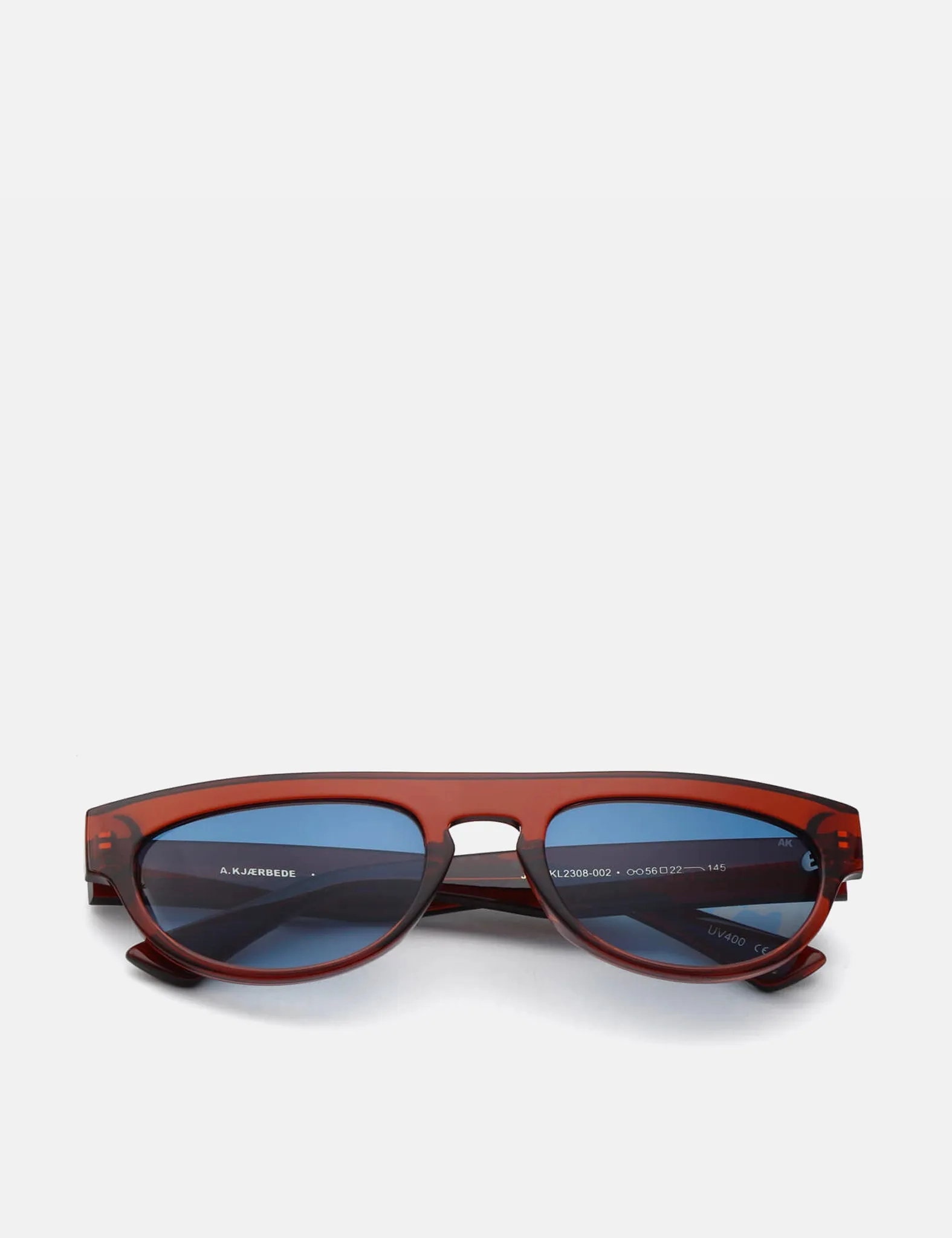 A. Kjaerbede Jake Sunglasses - Brown Transparent