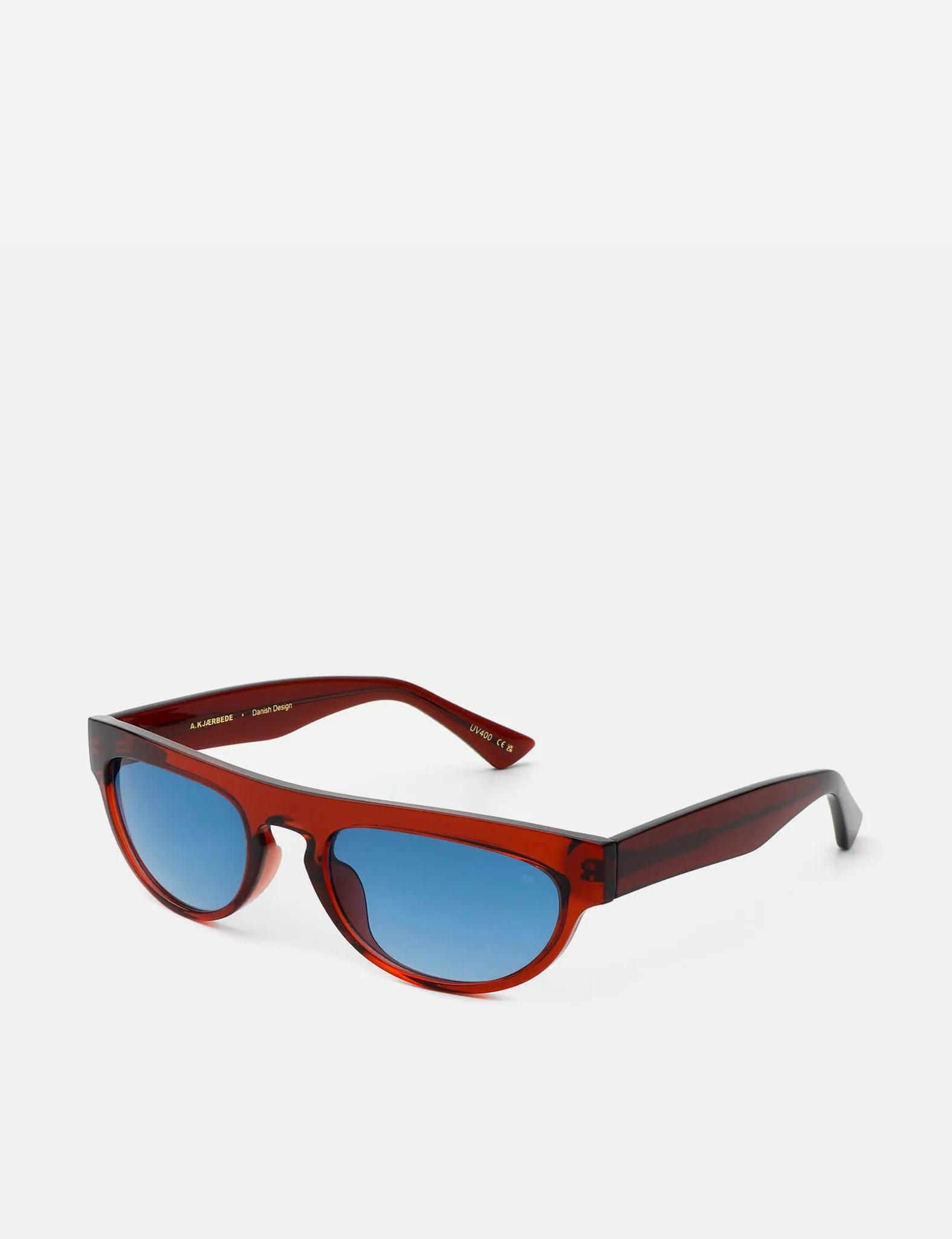 A. Kjaerbede Jake Sunglasses - Brown Transparent