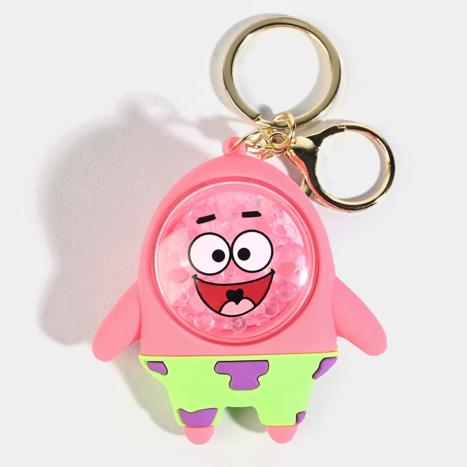 Acrylic Beads Character Elegant Keychain