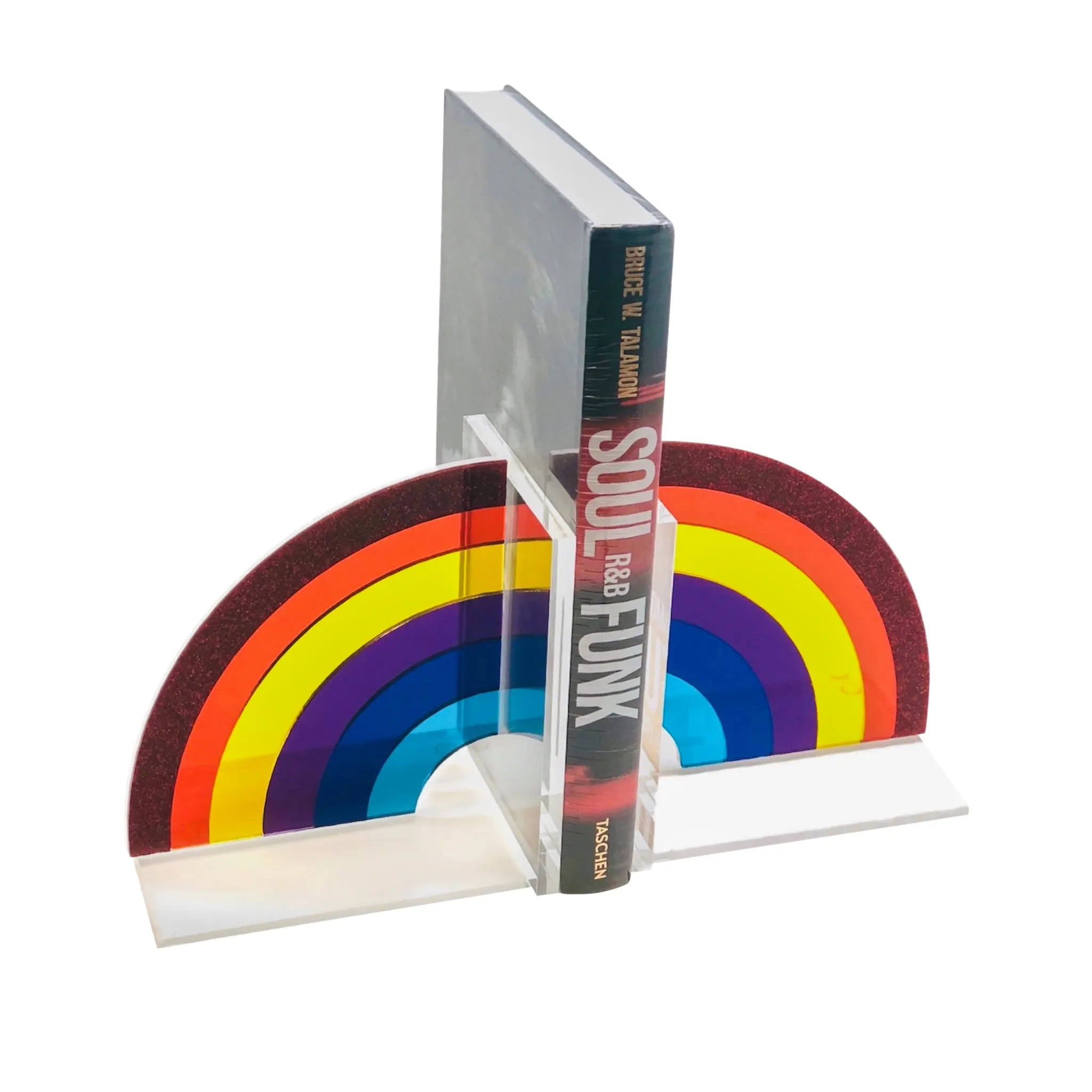 Acrylic Rainbow Bookends