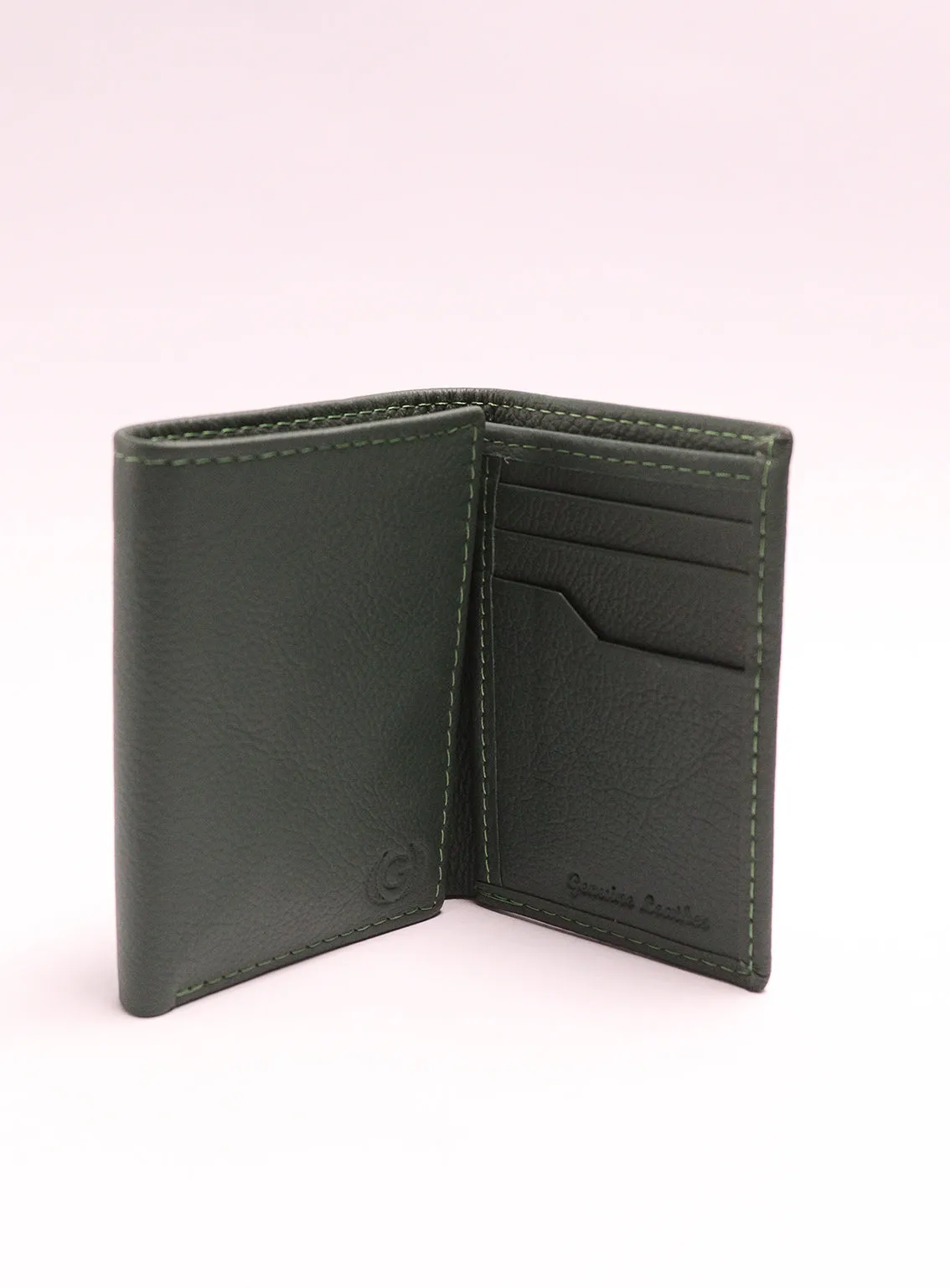 Affinity Wallet By Gilani Cow Milled Green - GIL24MW 12