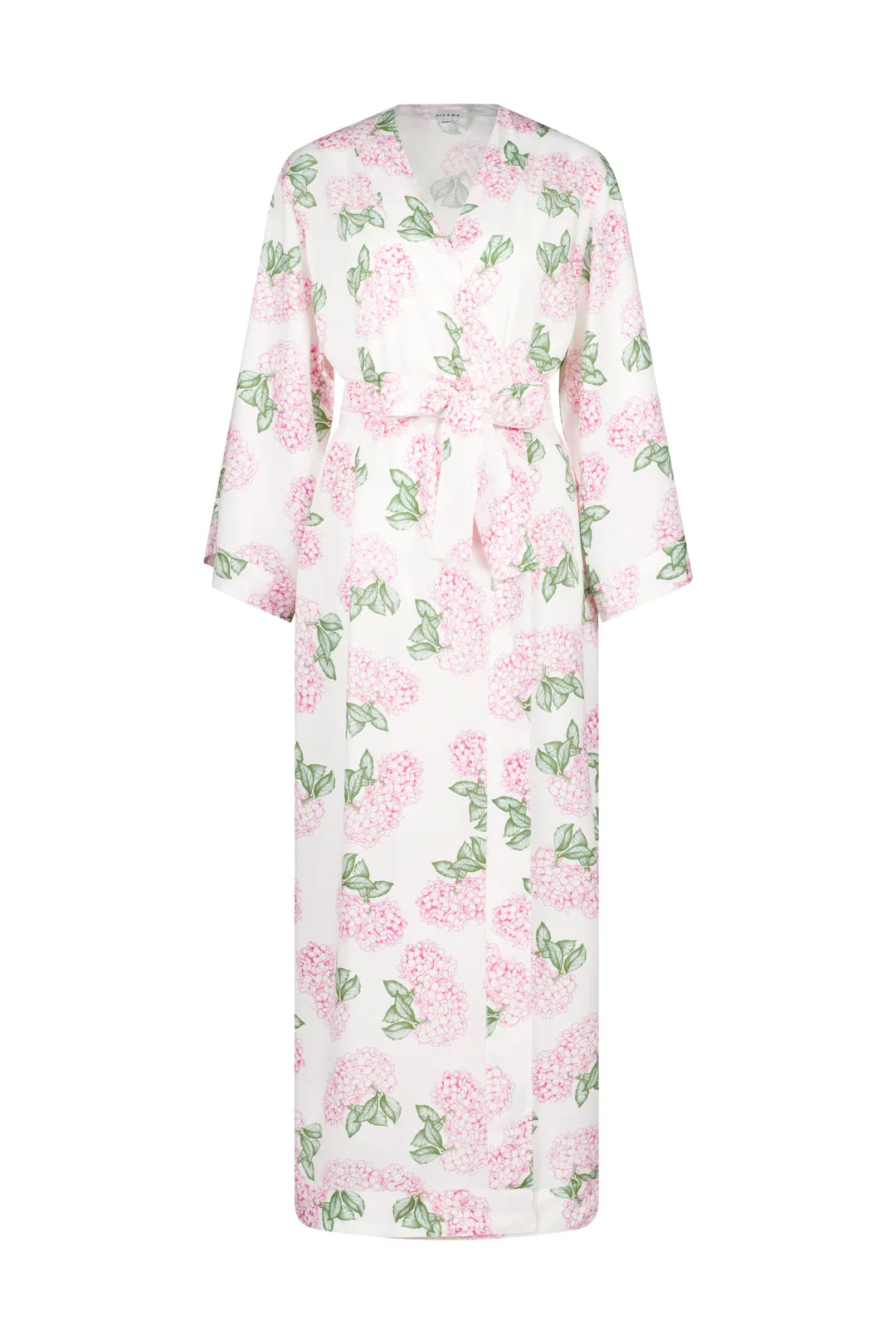 Alice Kimono Robe - Long - Hydrangea Pink