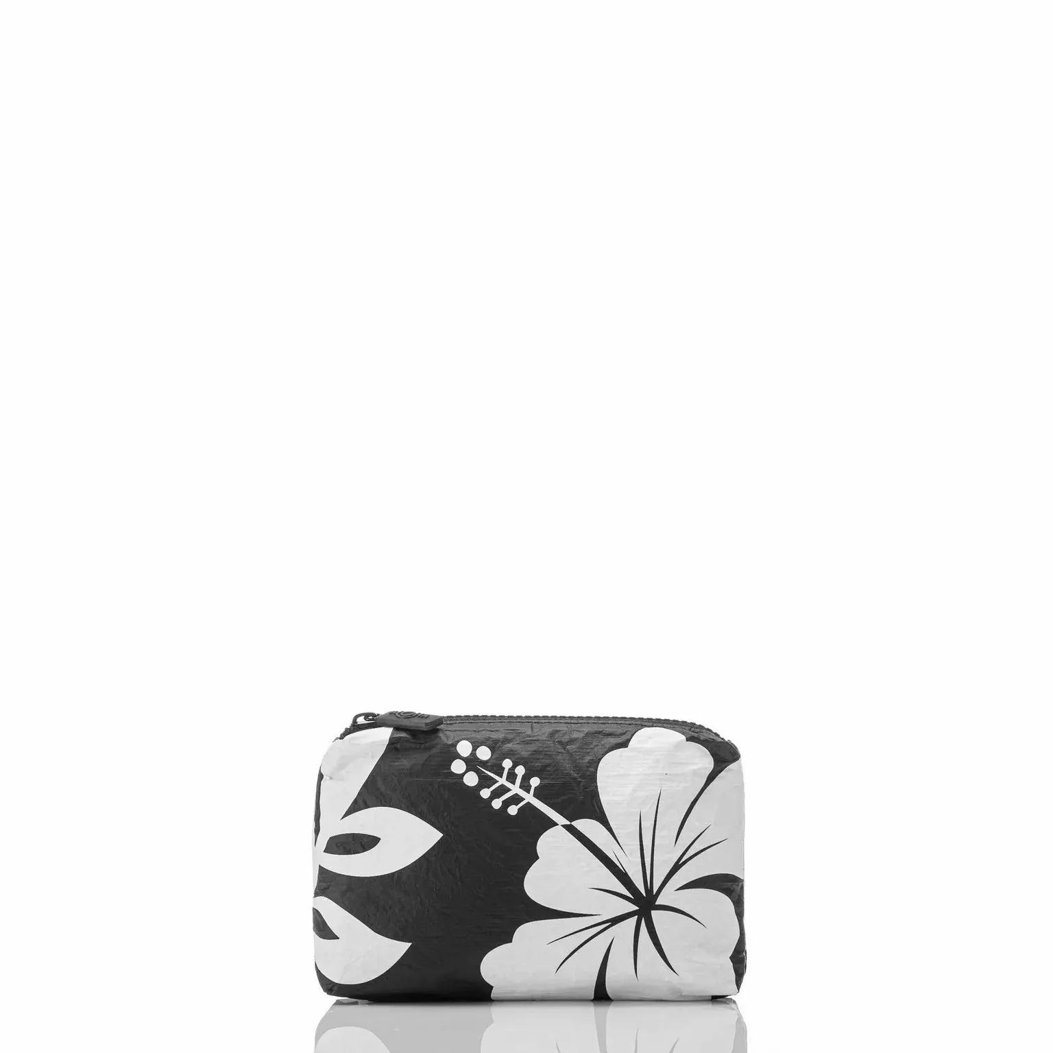 Aloha Waipi'o Mini Pouch in White on Black, Style #MNP28301-0201