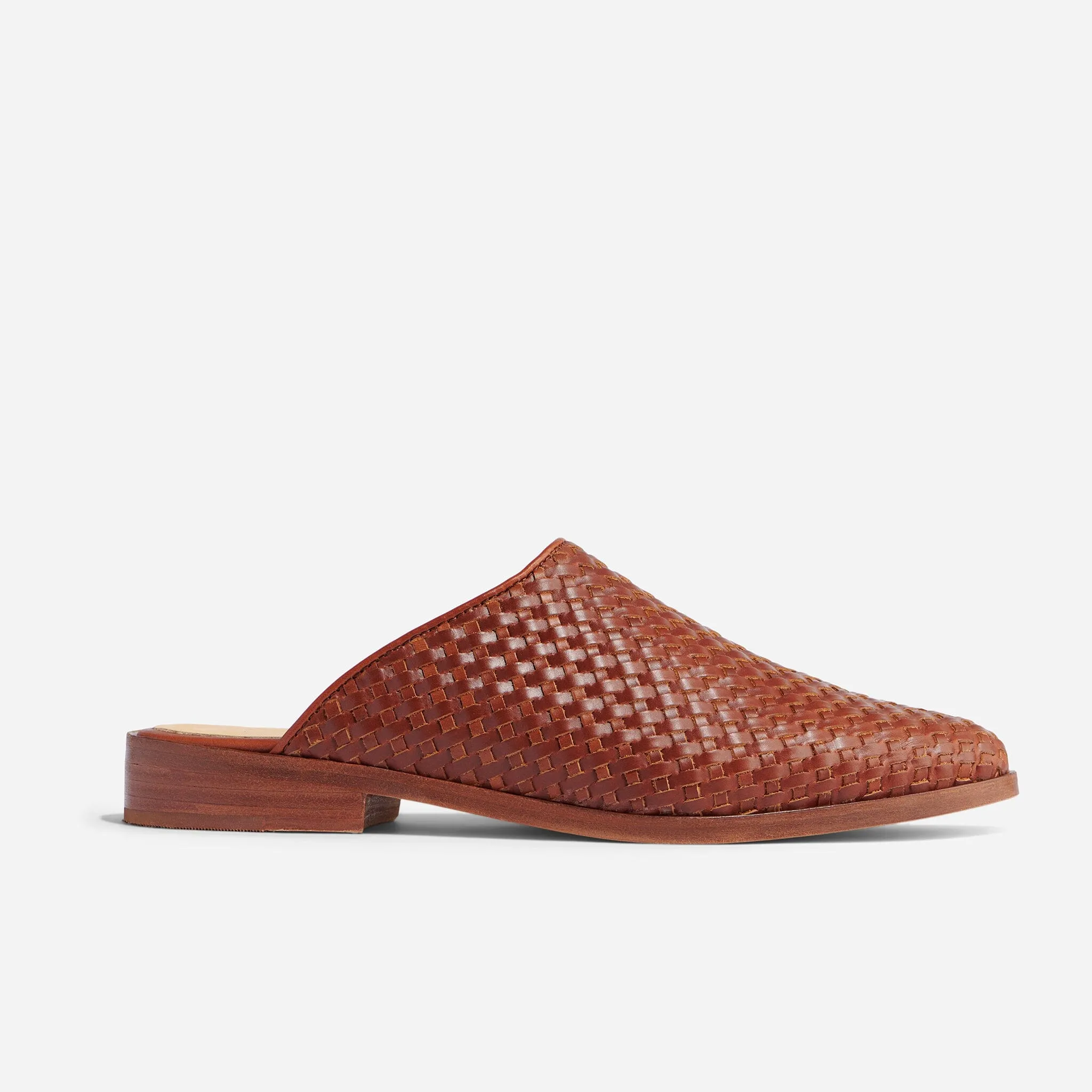 Ama Woven Mule Woven Brandy