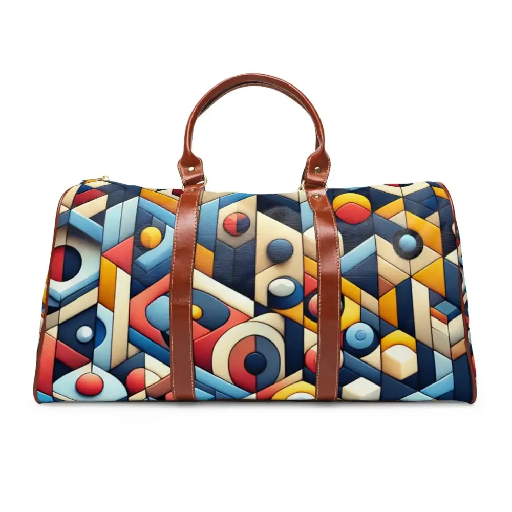 Avery Polygon - Geometric Travel Bag