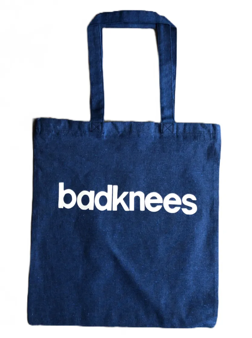 badknees Tote Bag - Heather Navy