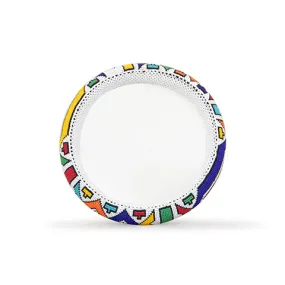 Beaded Mirror Medium | Chunky Geometric Shapes