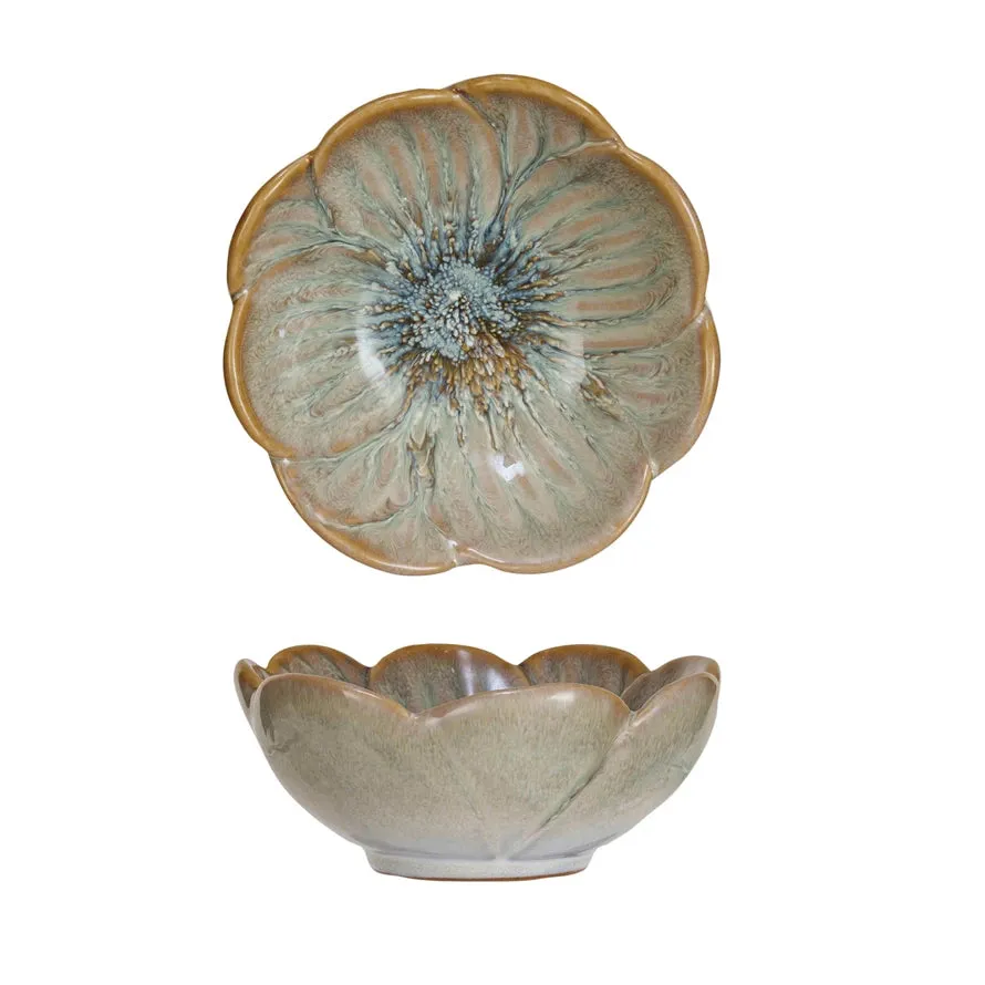 Beige Flower Bowl