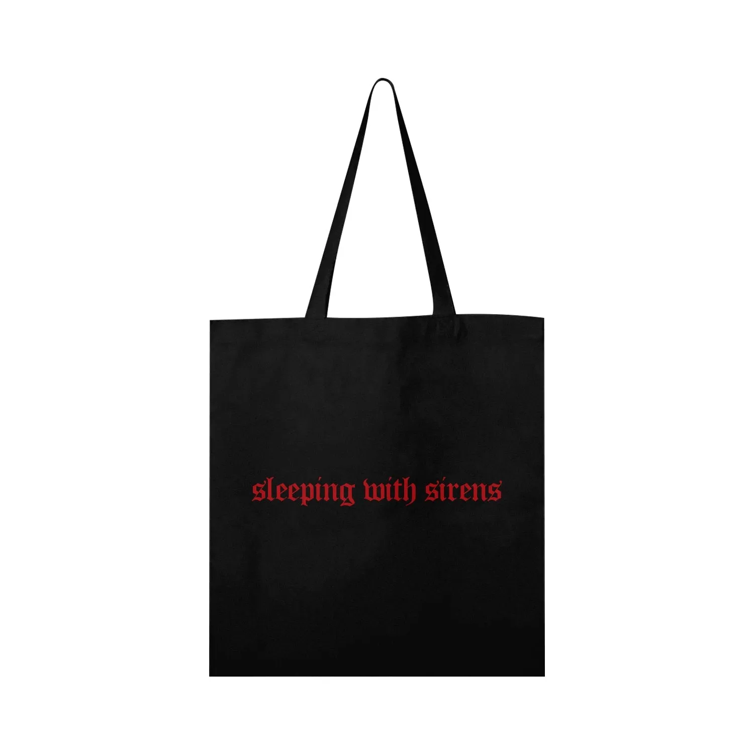 Blackletter Black Tote Bag