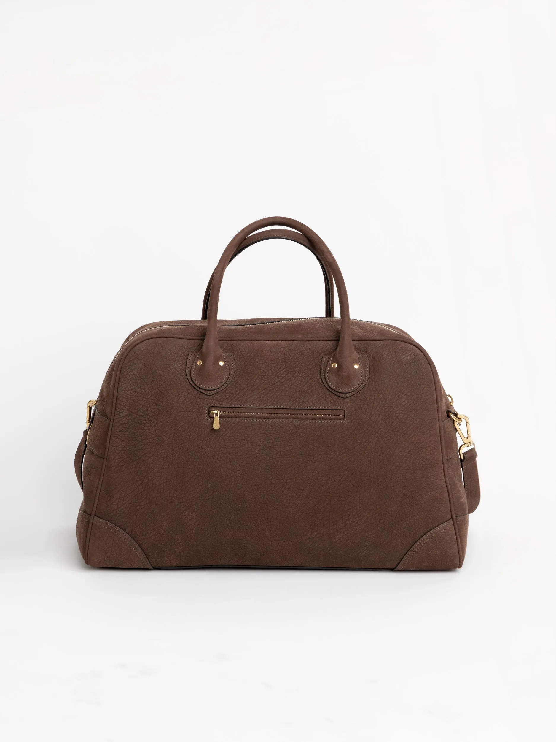 Brown Leather Travel Bag