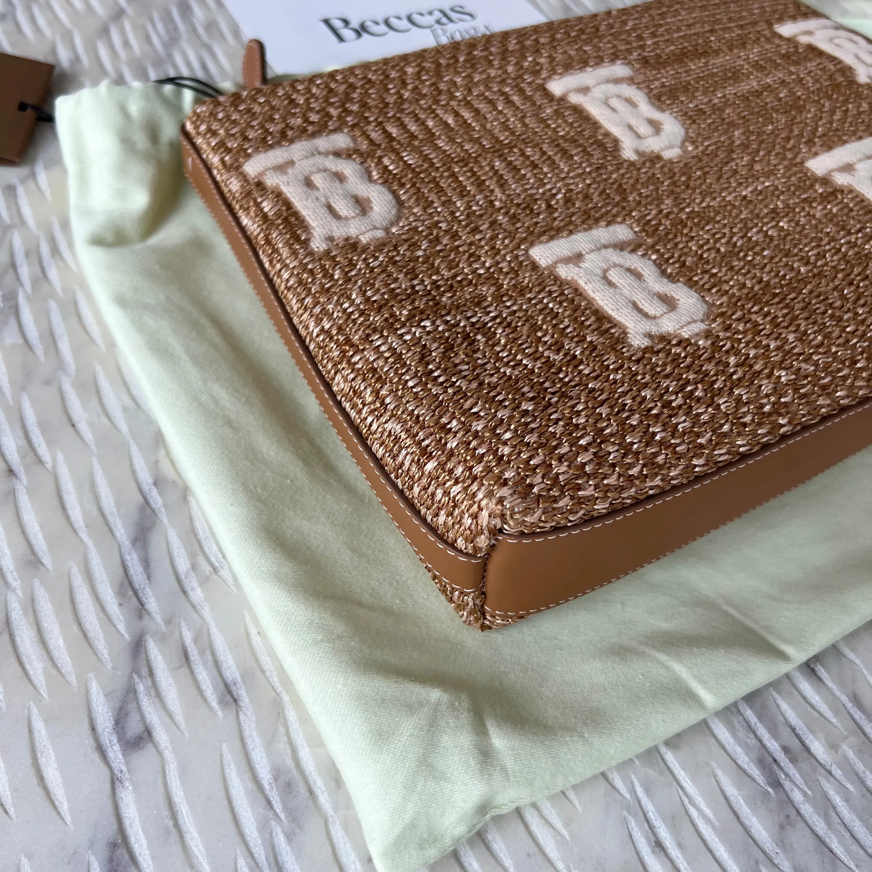 Burberry Woven Duncan Pouch