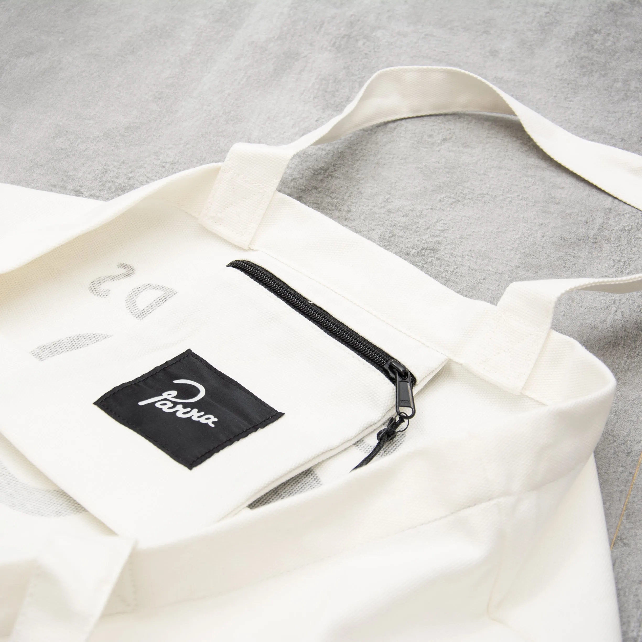 By Parra Backwards Tote Bag - Off White