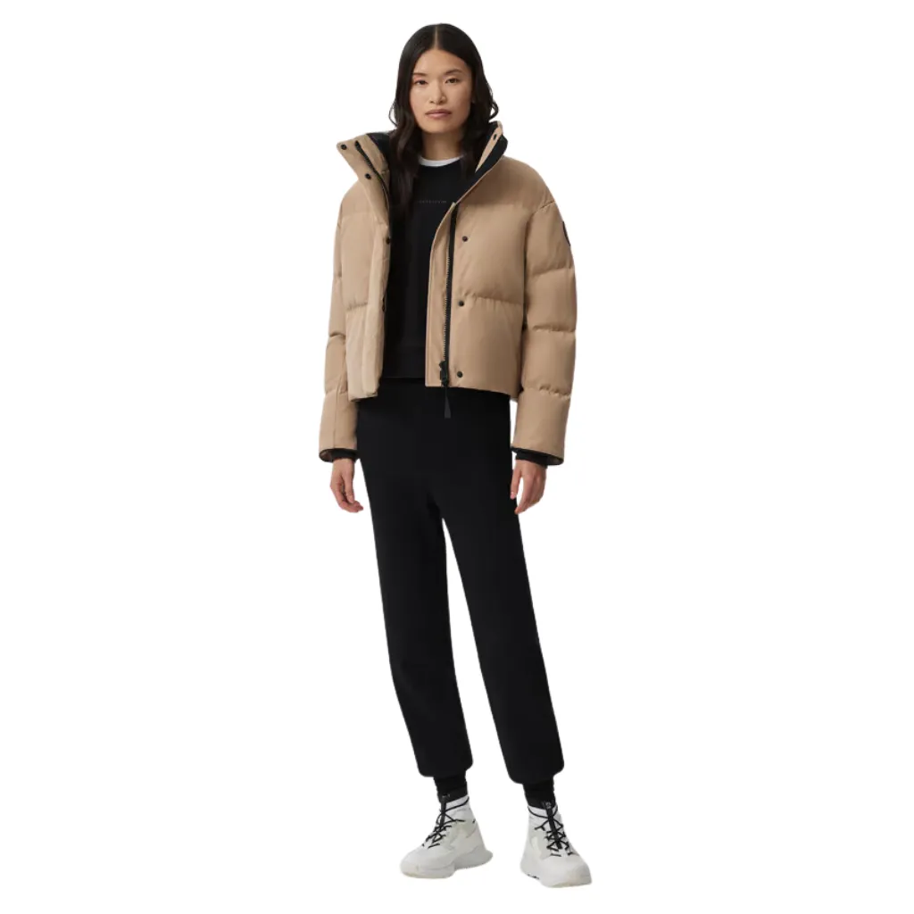 Canada Goose Women's Grandview Cropped Jacket - Black Disc