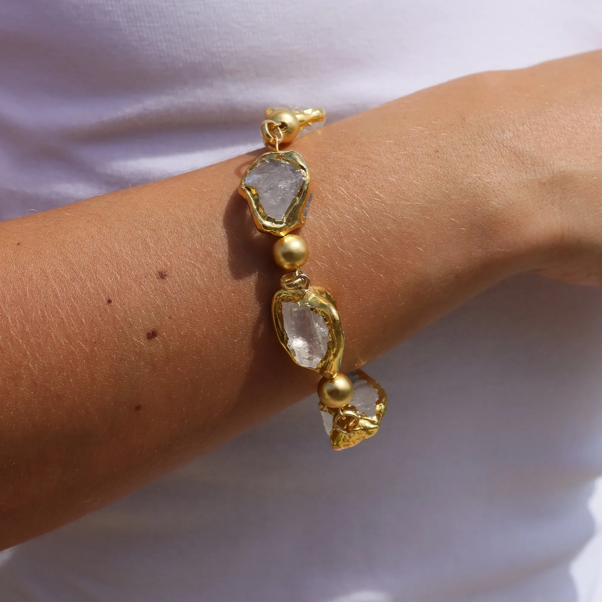 Clear Quartz luxurious Bracelet