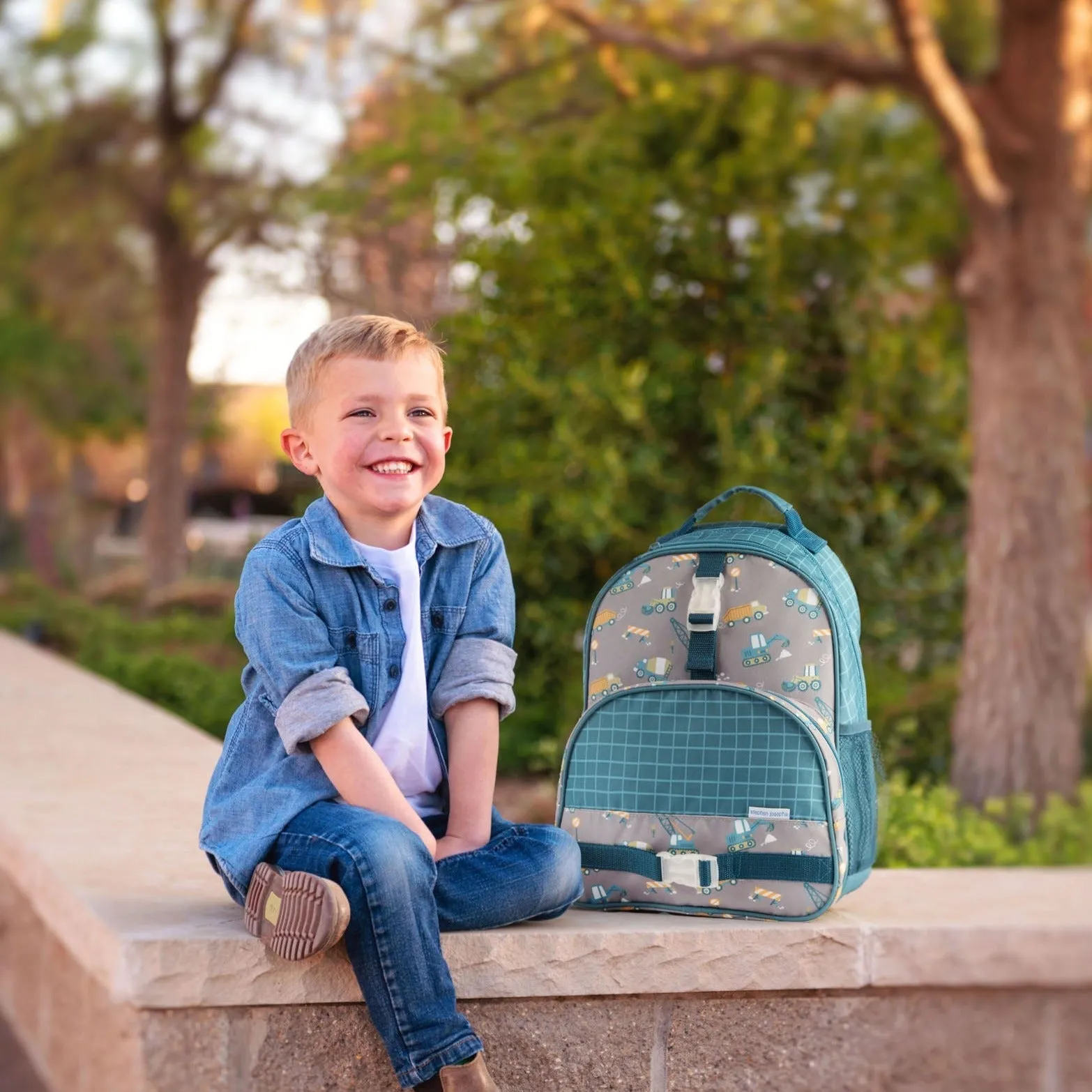 Construction All Over Print Backpack