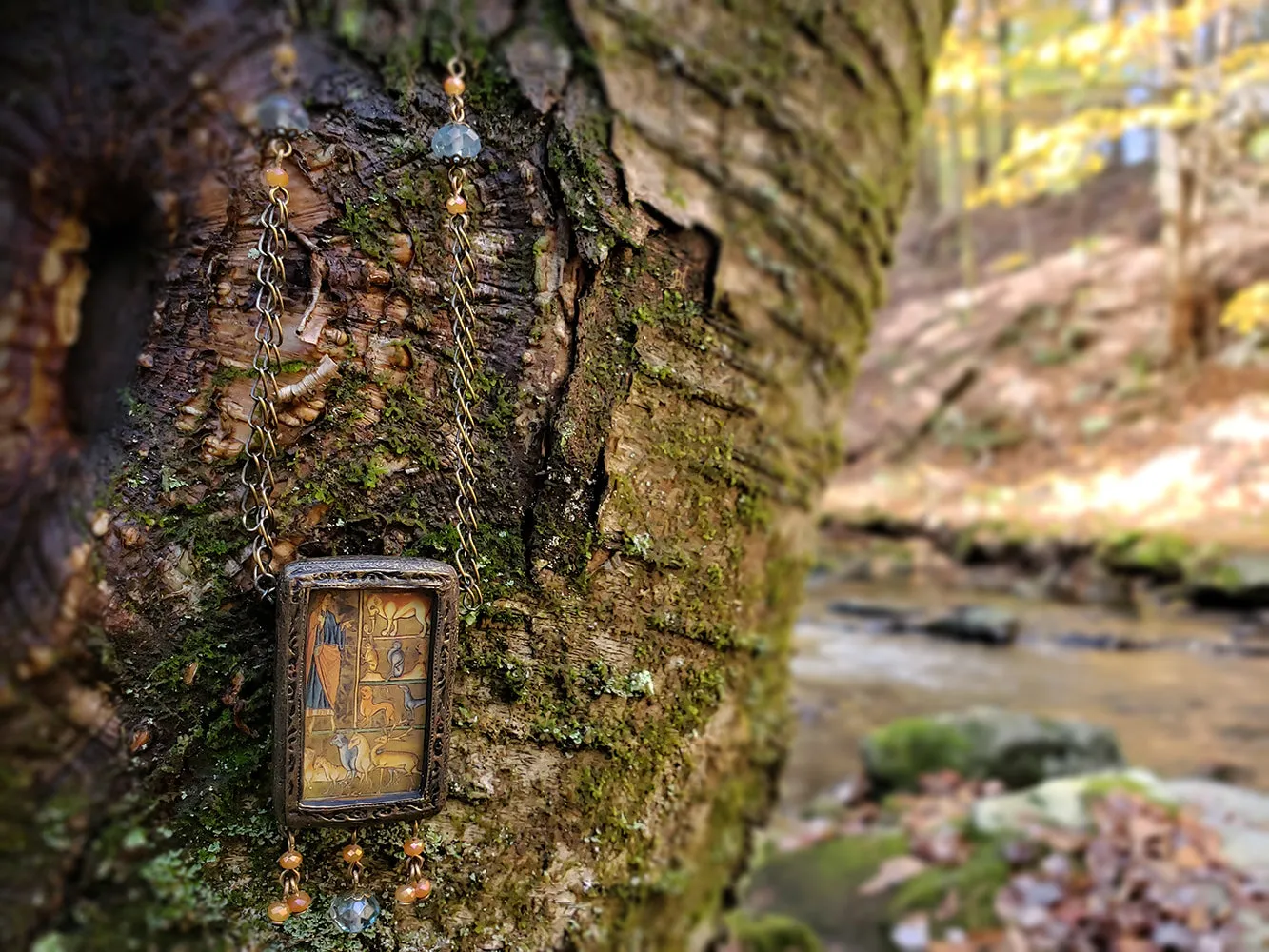 Creation of the Beasts ~ Pictorial Shrine Amulet