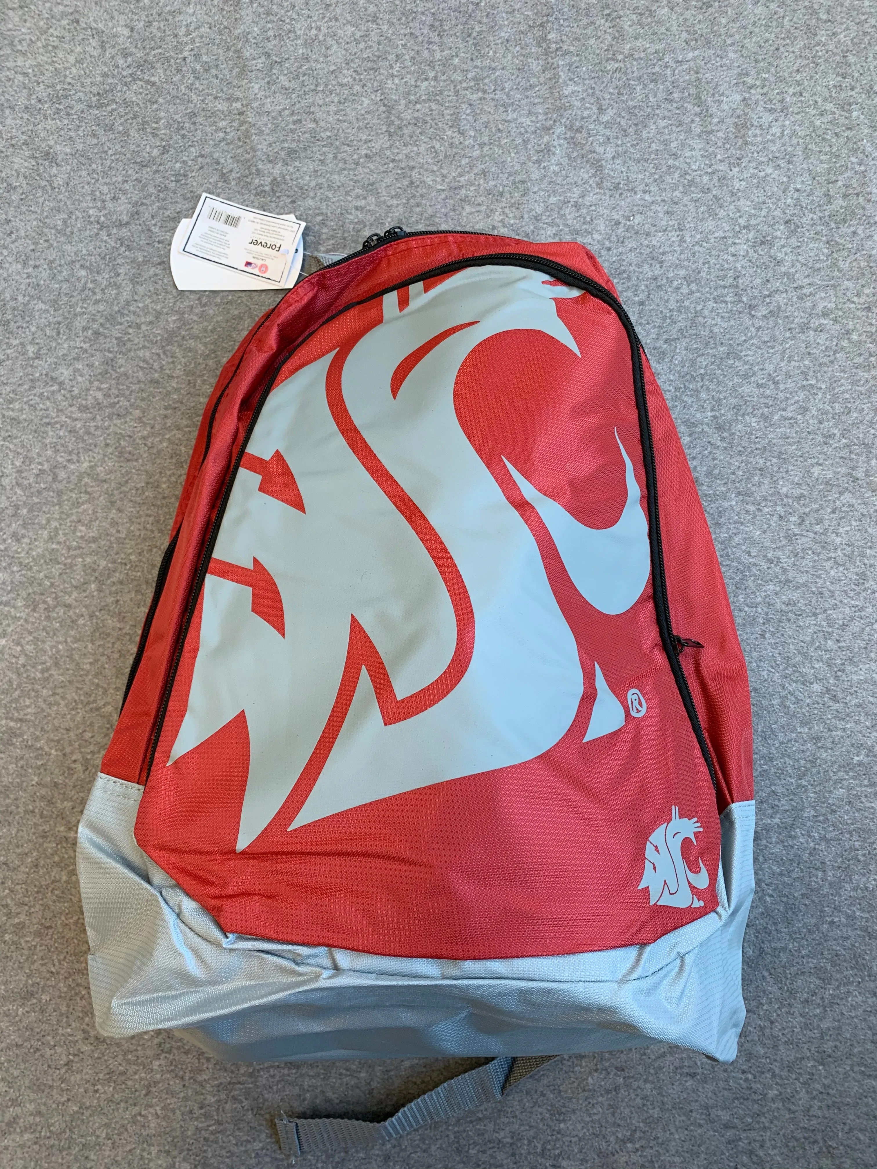 Crimson and Gray WSU Backpack