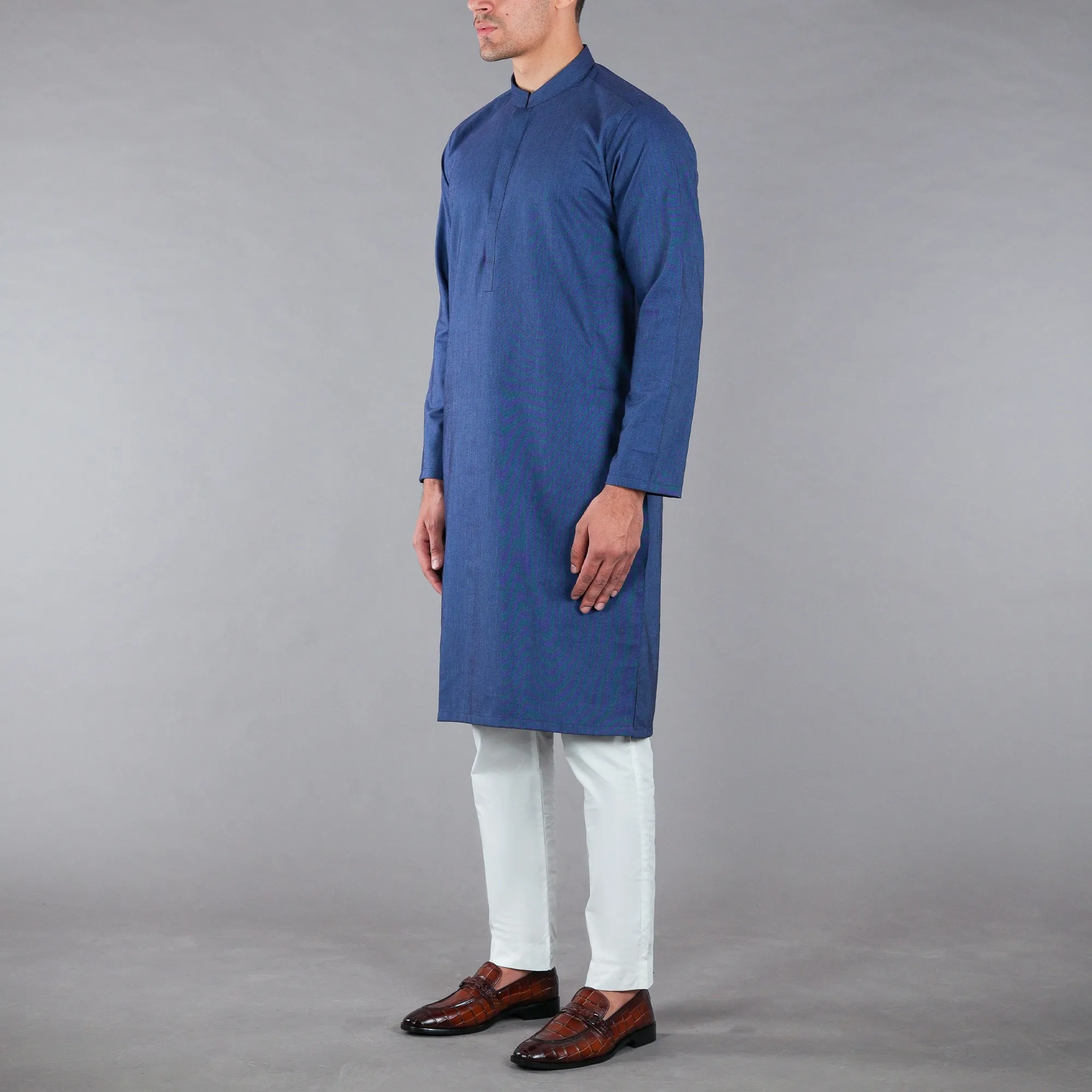 Dark Blue Kurta