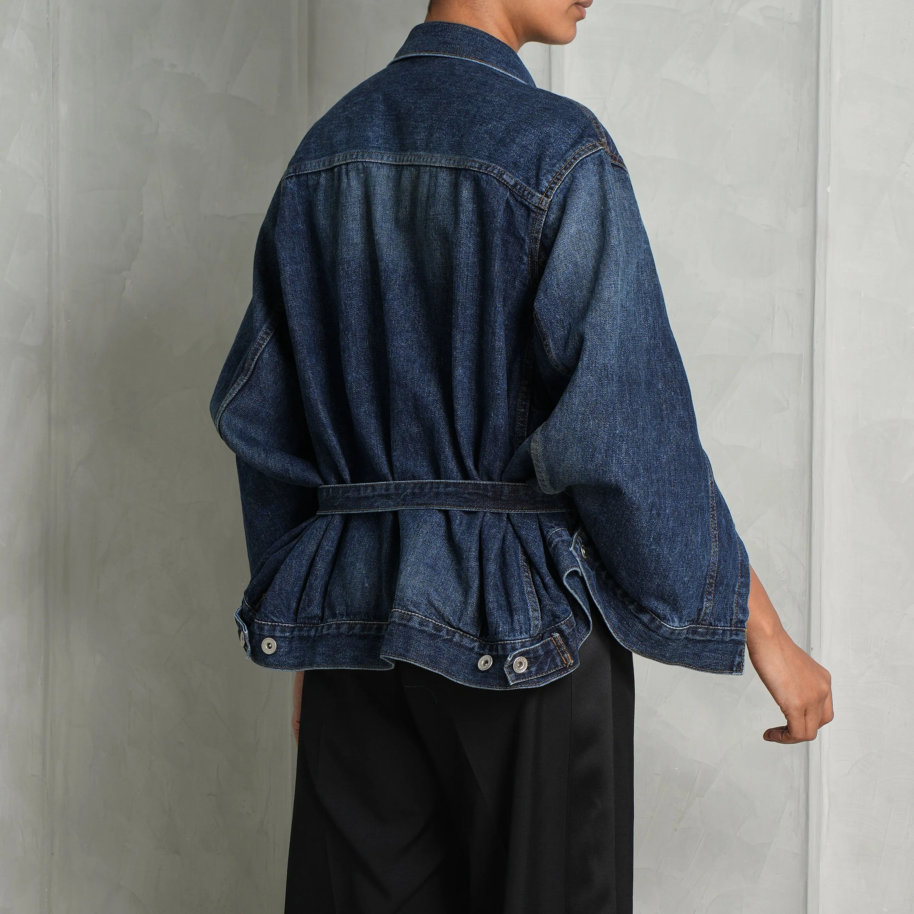 Denim Cape