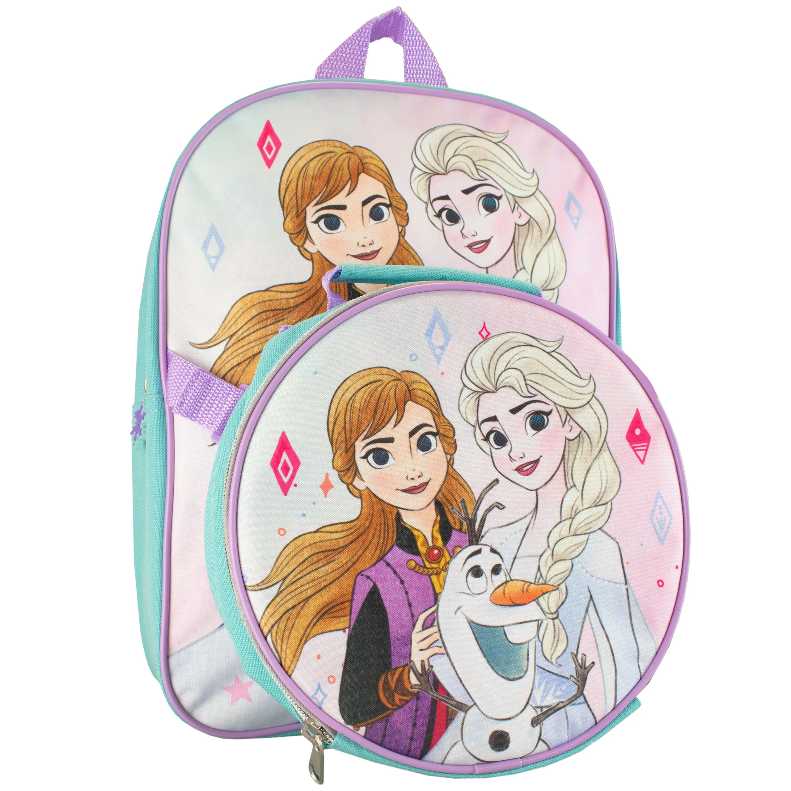 Disney Frozen Backpack and Lunch Box Set