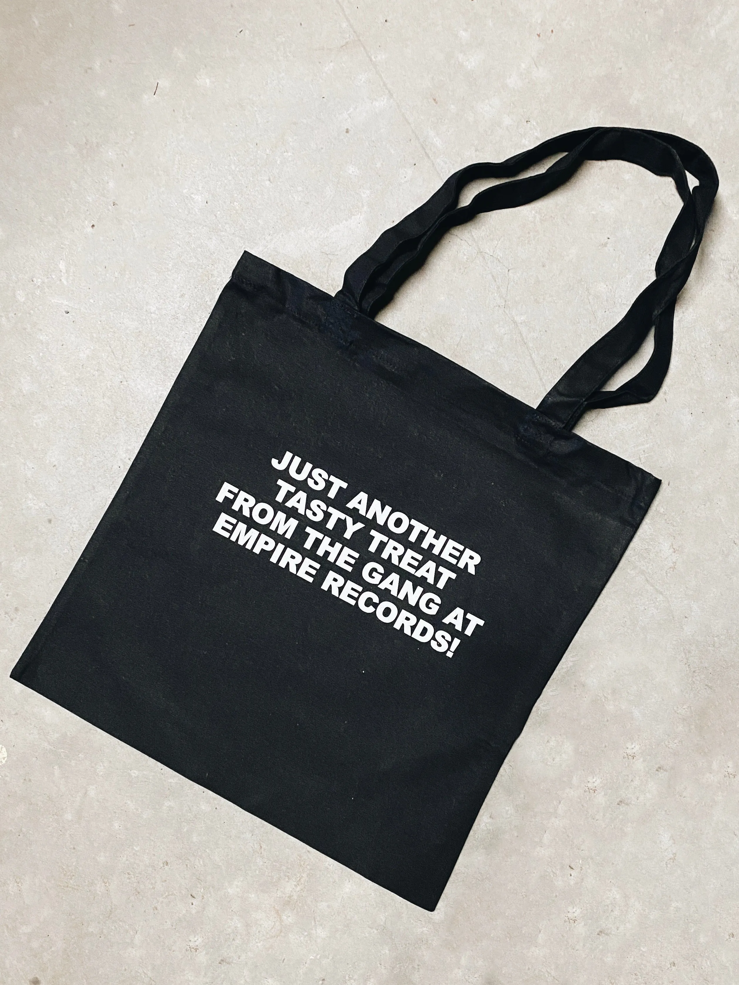 Empire Records Shoplifter/Tasty Treat Tote Bag - Black