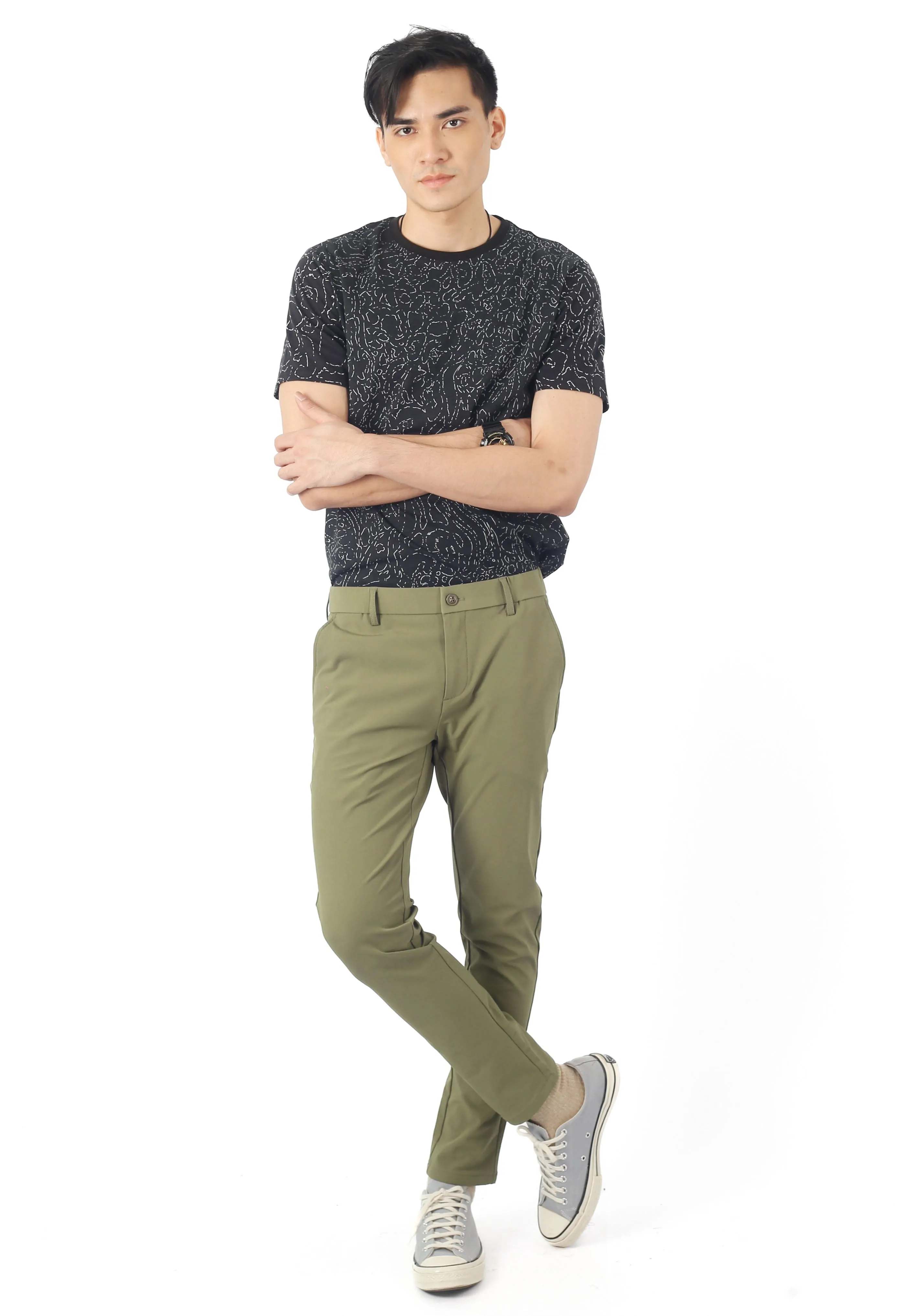 EXHAUST CHINO LONG PANTS [SLIM FIT] 1722