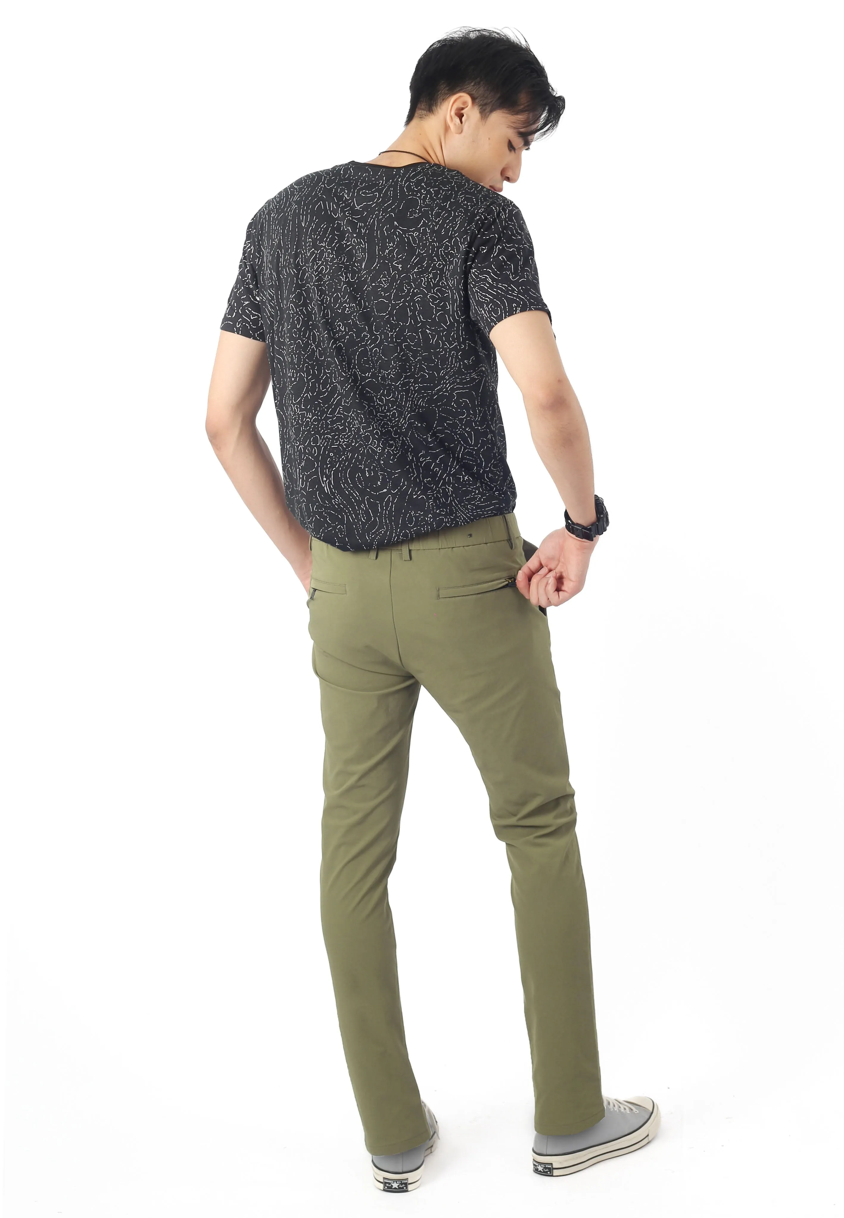 EXHAUST CHINO LONG PANTS [SLIM FIT] 1722