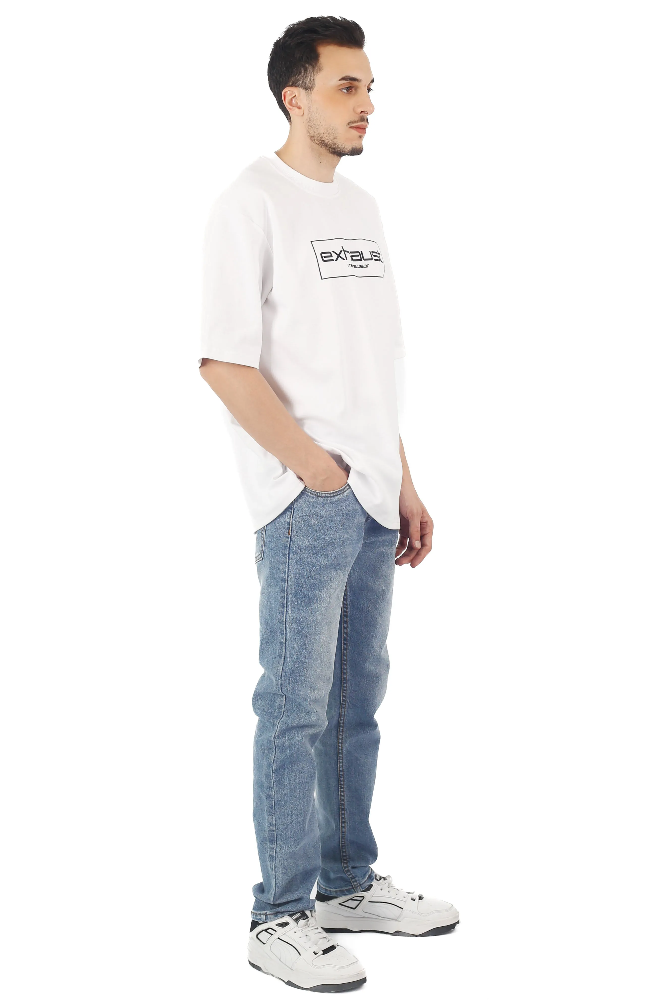 EXHAUST CLASSIC JEANS LONG PANTS [303 SLIM FIT] 1668