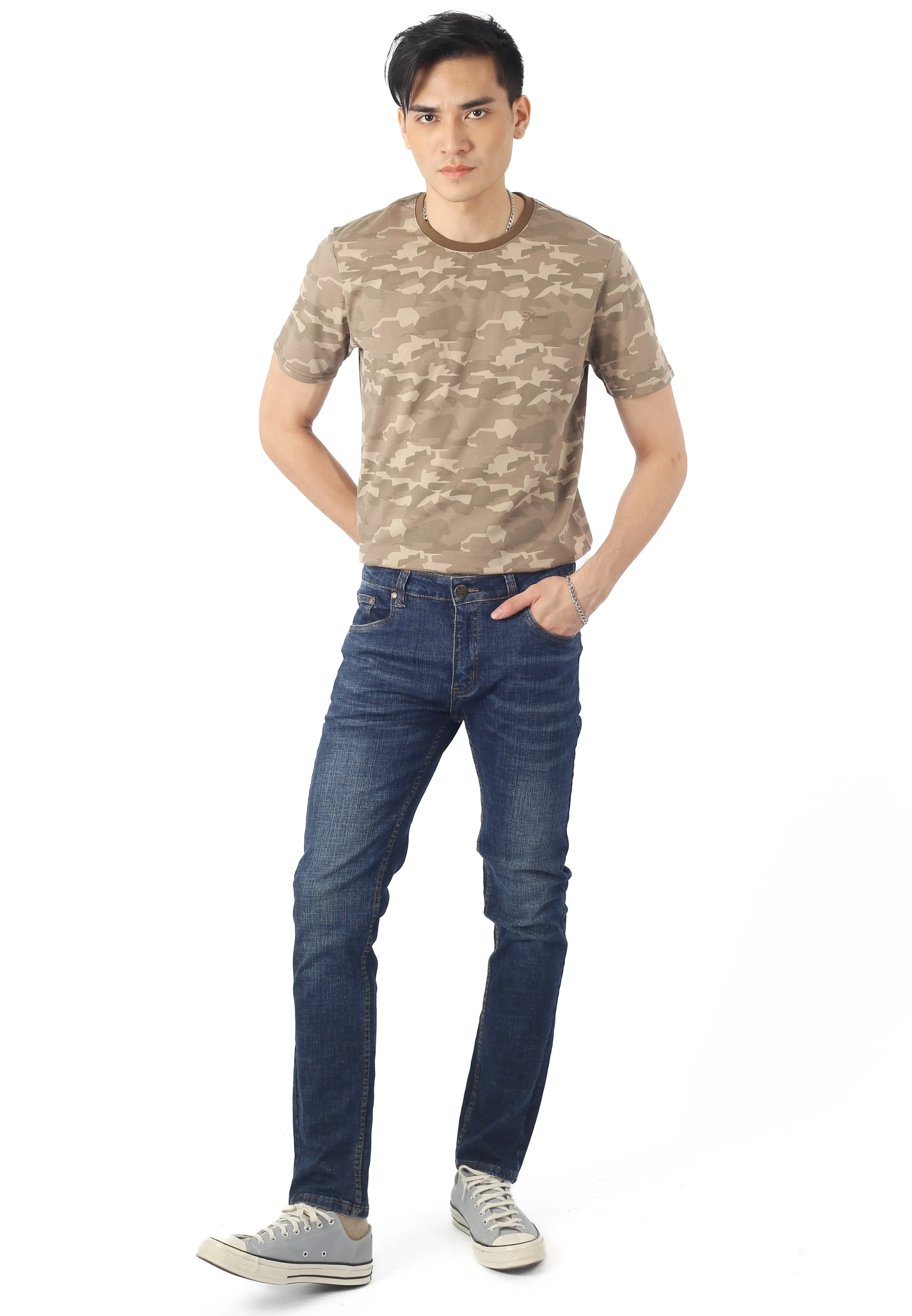 EXHAUST CLASSIC JEANS LONG PANTS [303 SLIM FIT] 1703