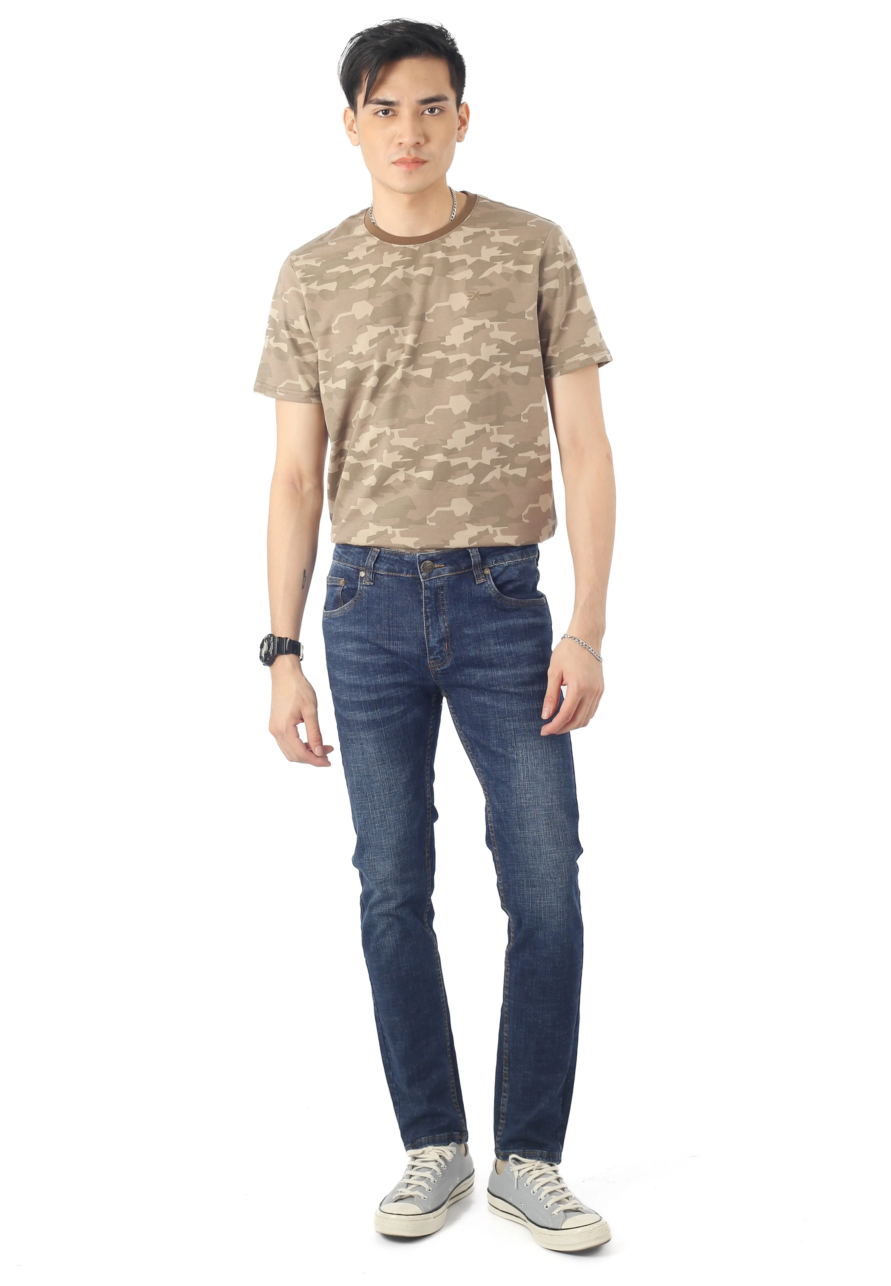 EXHAUST CLASSIC JEANS LONG PANTS [303 SLIM FIT] 1703