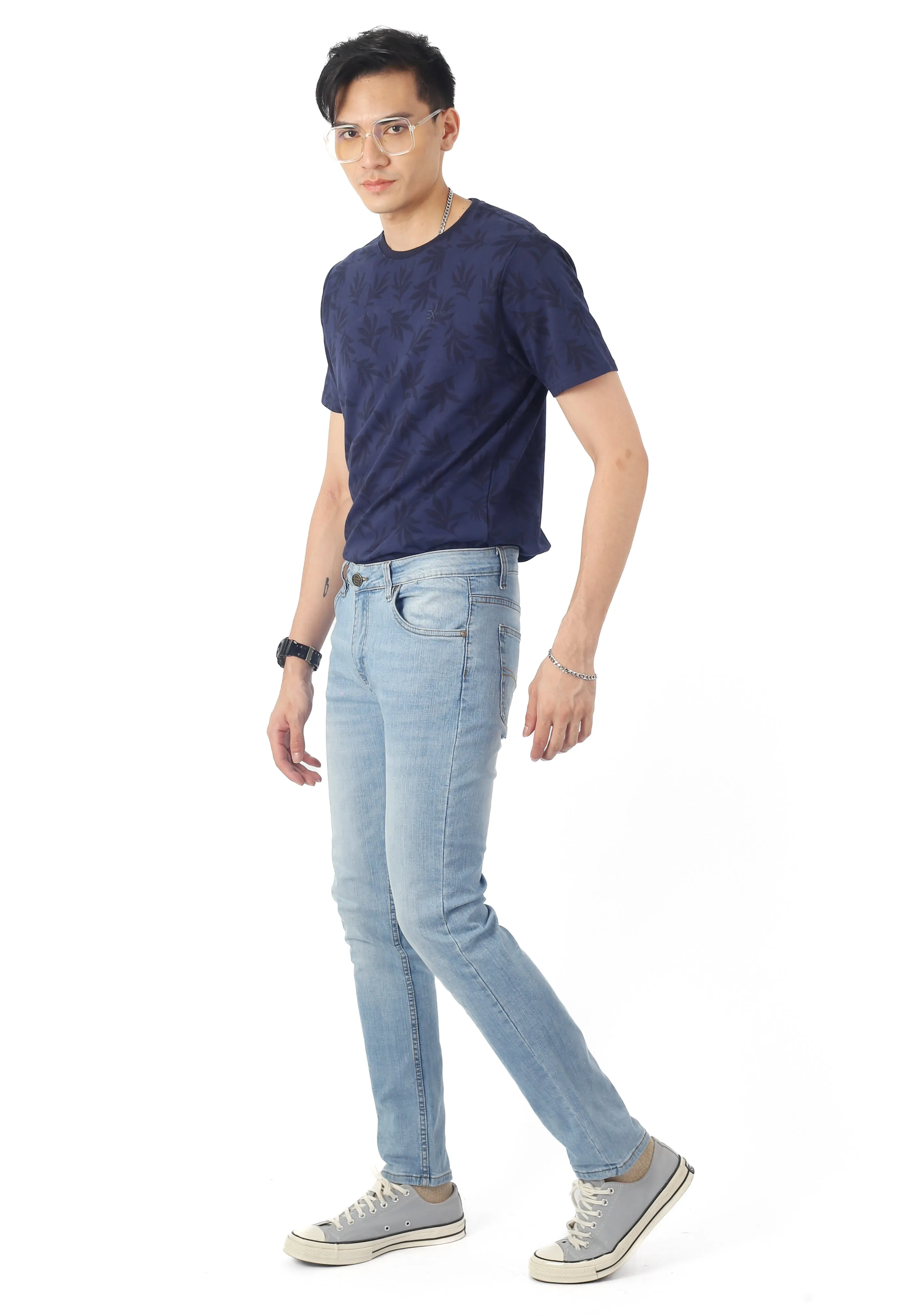 EXHAUST CLASSIC JEANS LONG PANTS [303 SLIM FIT] 1703