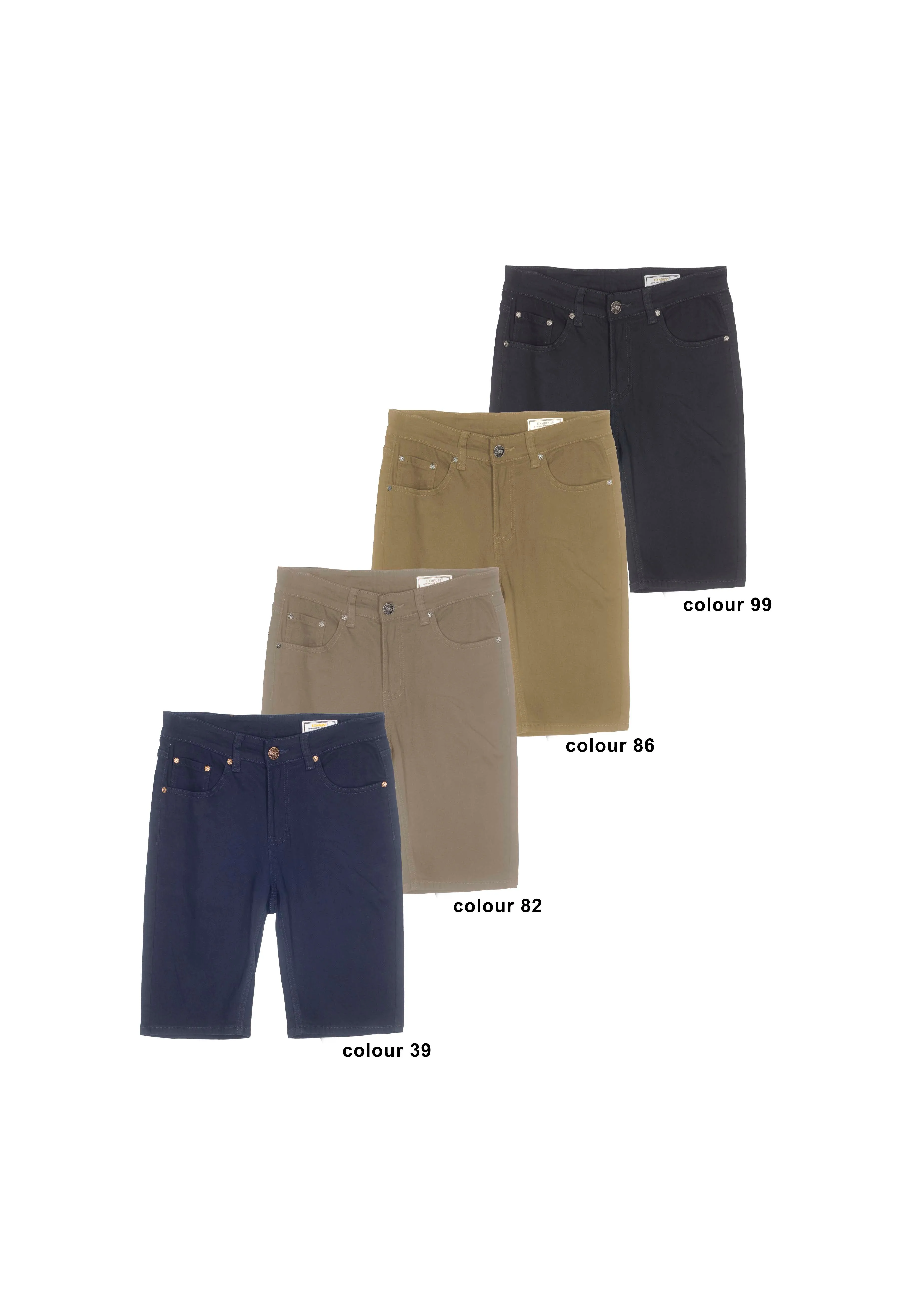 EXHAUST JEANS SHORT PANTS [Slim Fit] 1477