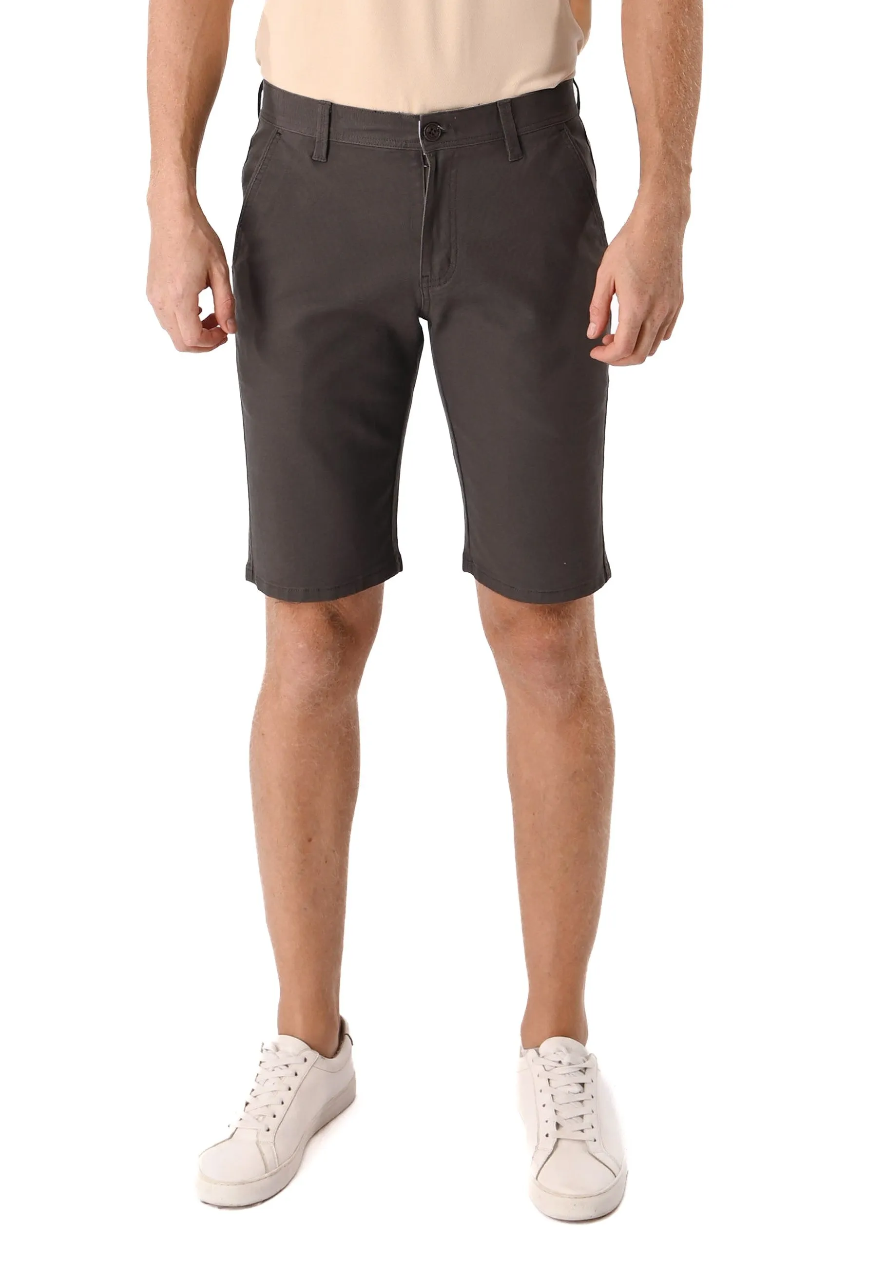 EXHAUST MEN'S COTTON SHORT PANTS [SLIM FIT] 1452