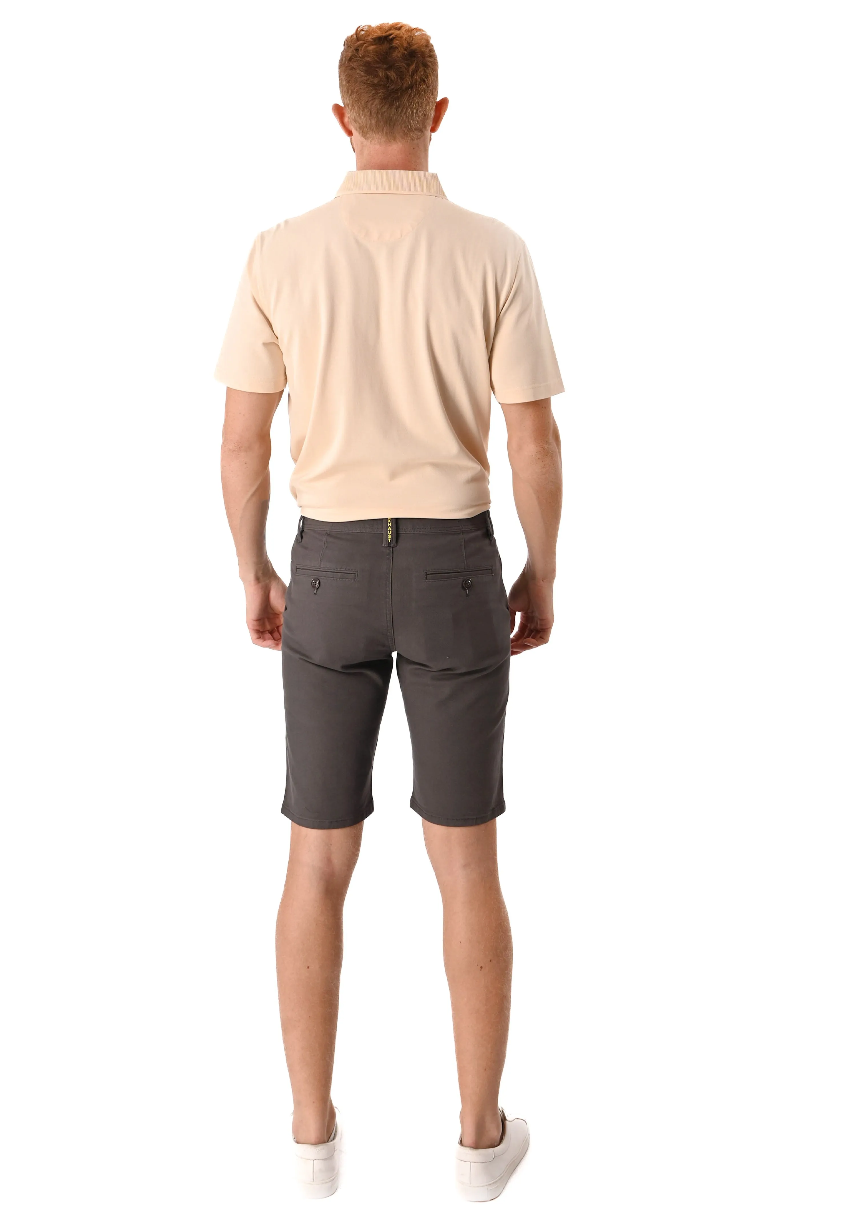 EXHAUST MEN'S COTTON SHORT PANTS [SLIM FIT] 1452