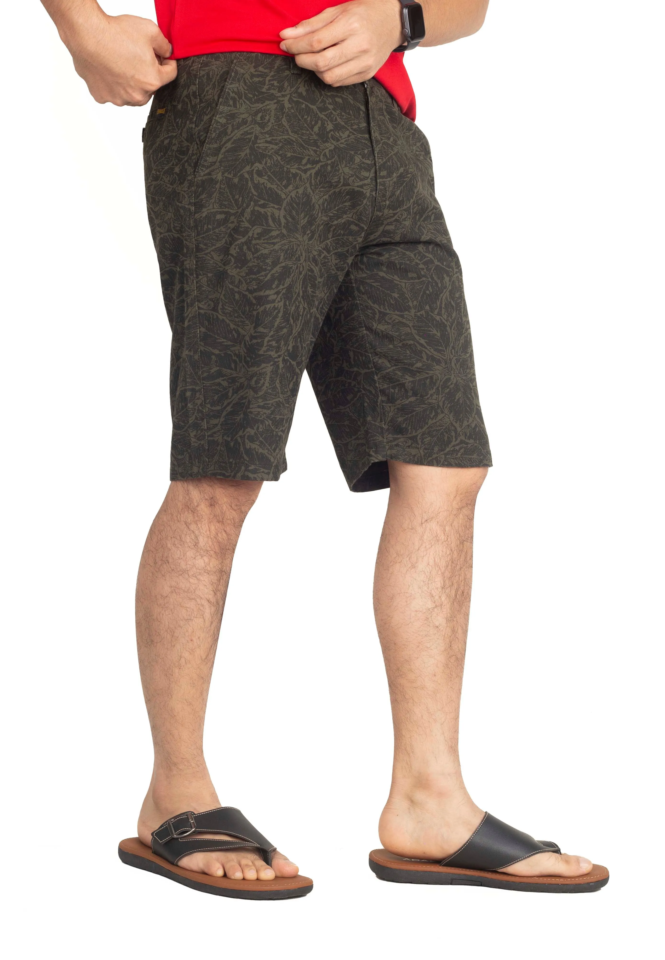 EXHAUST Men's Cotton short Pants [Straight Cut] 1481