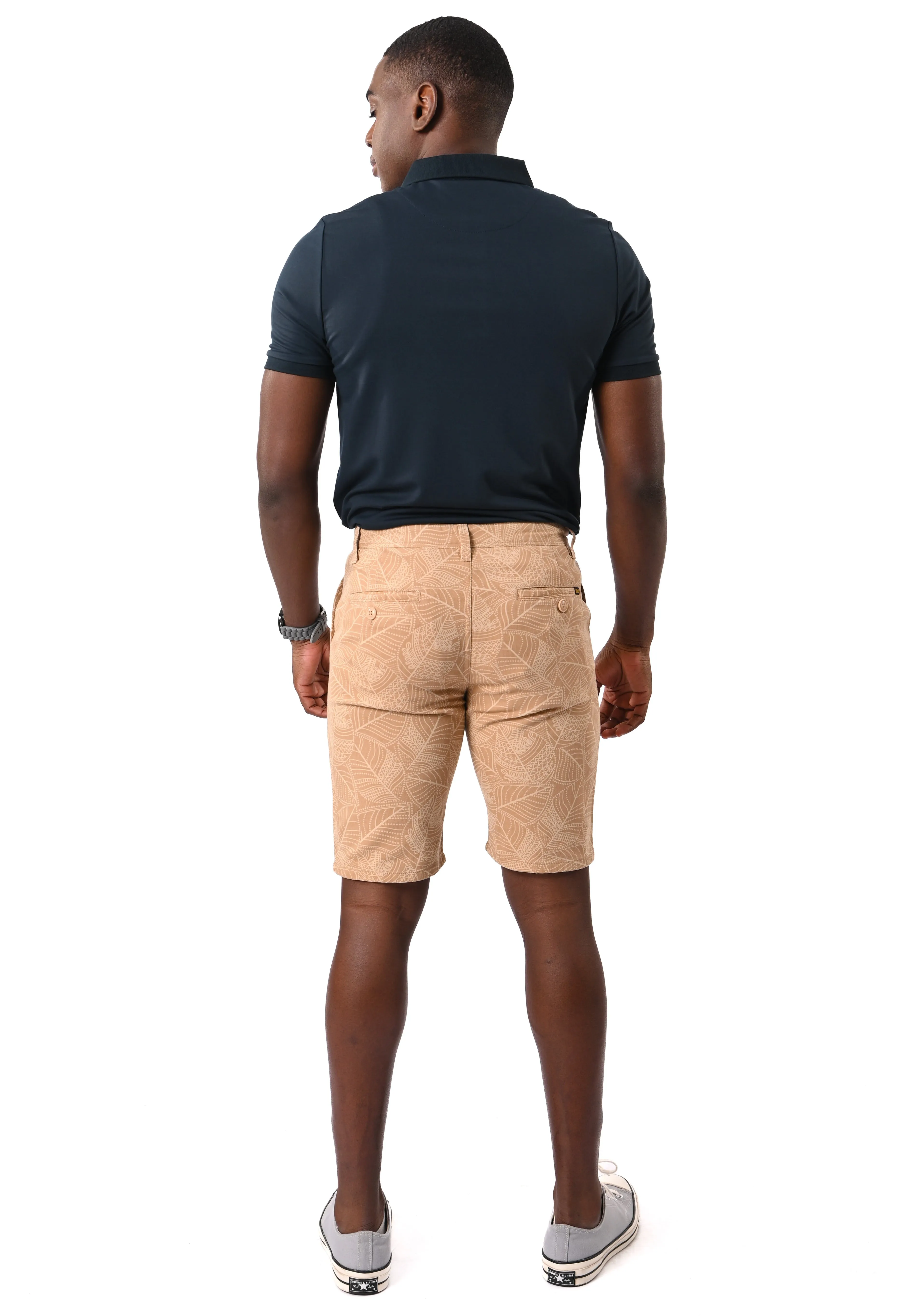 EXHAUST Men's Cotton short Pants [Straight Cut] 1481