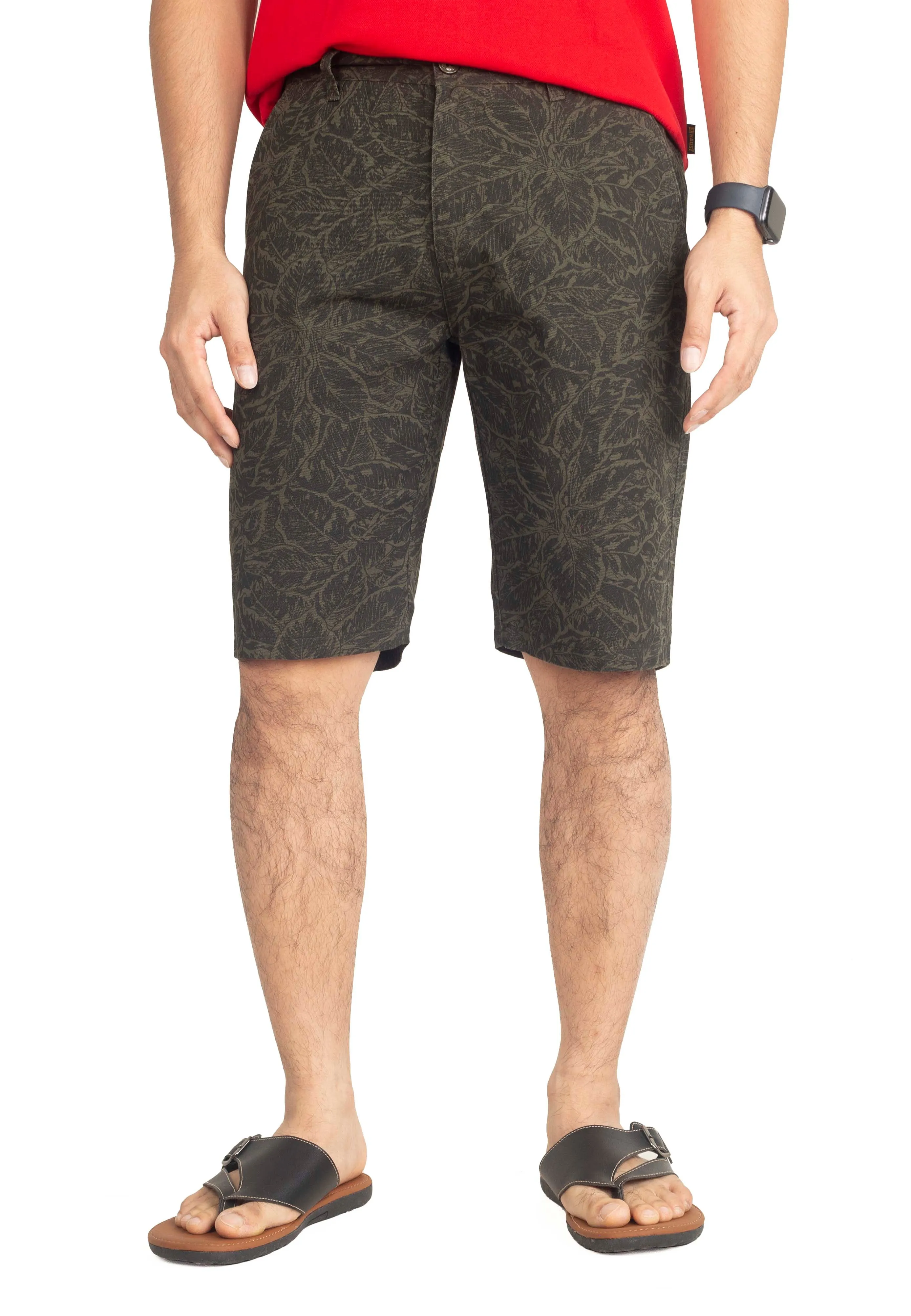 EXHAUST Men's Cotton short Pants [Straight Cut] 1481