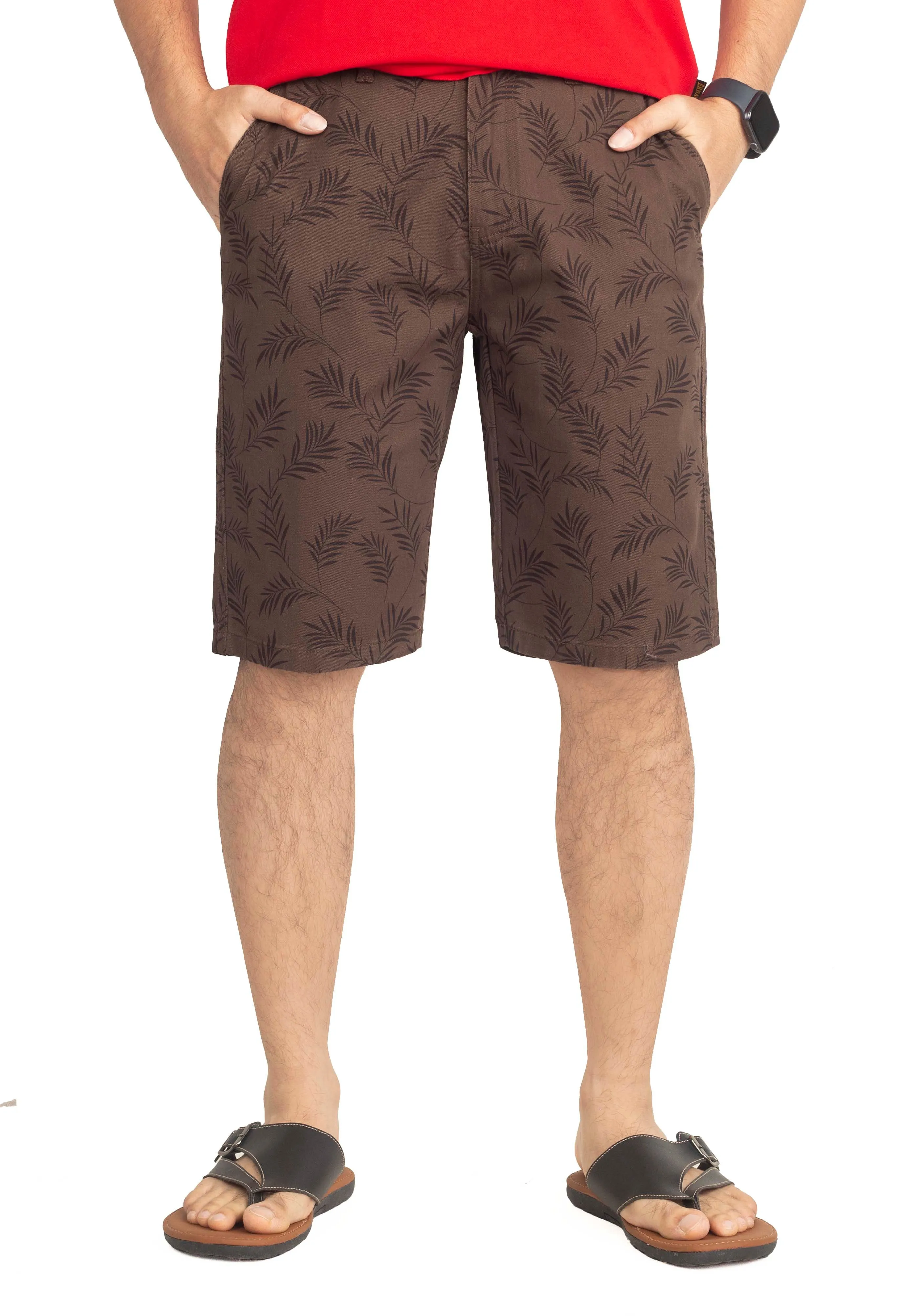 EXHAUST Men's Cotton short Pants [Straight Cut] 1481