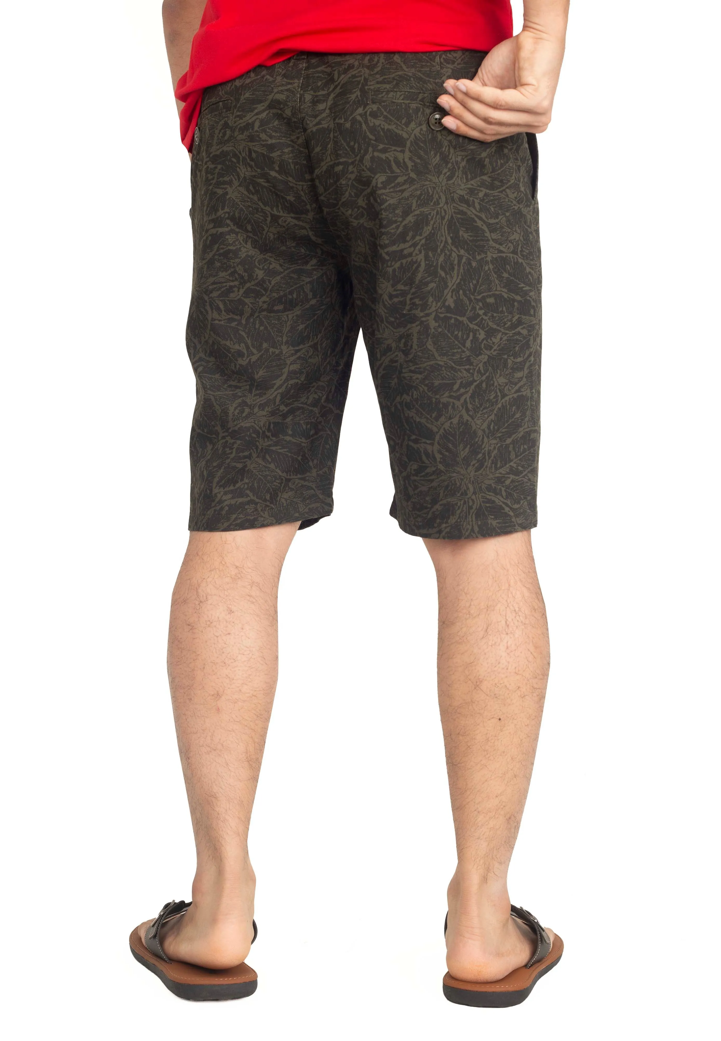 EXHAUST Men's Cotton short Pants [Straight Cut] 1481