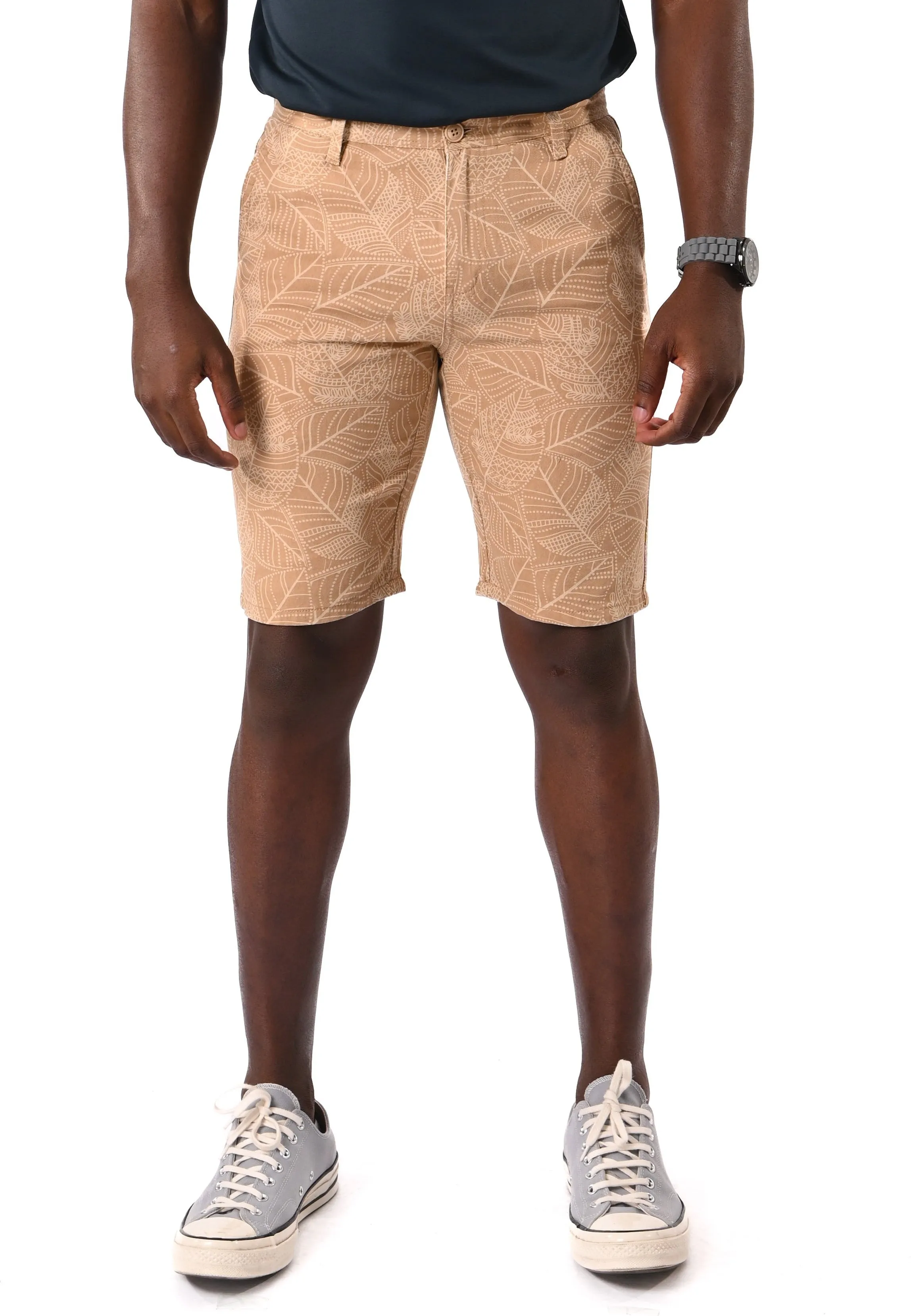 EXHAUST Men's Cotton short Pants [Straight Cut] 1481