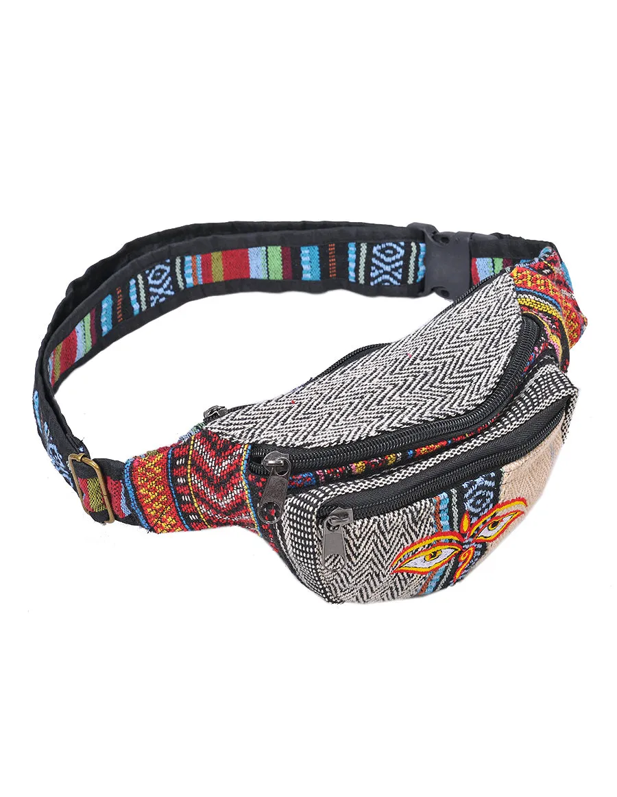 Eye of the Buddha Hemp Fanny Pack