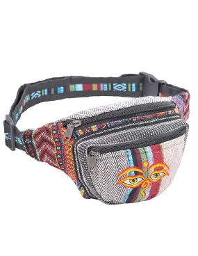 Eye of the Buddha Hemp Fanny Pack