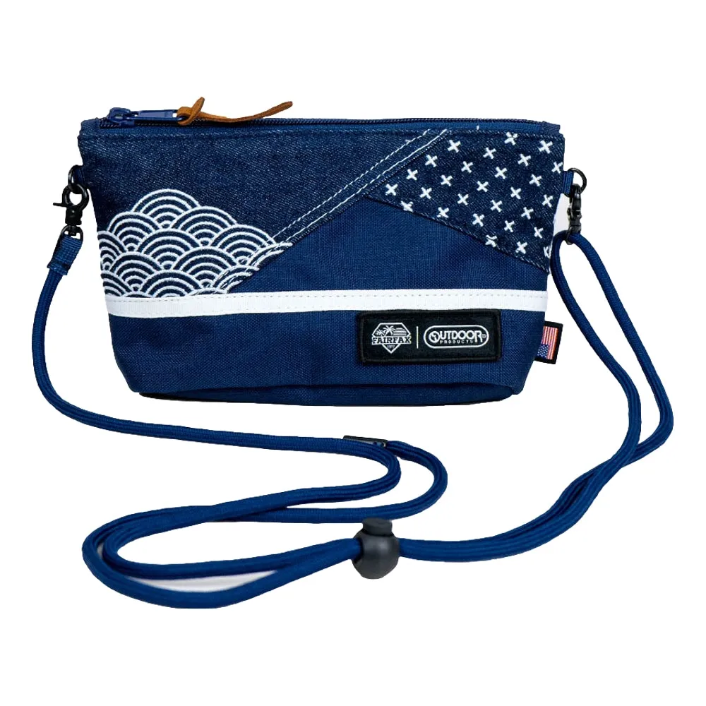 FAIRFAX FAIRFAX x OUTDOOR 50TH MINI BIKE POUCH-INDIGO