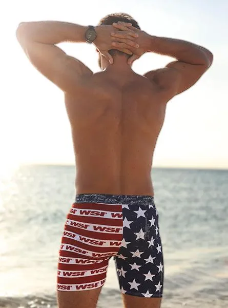 Freedom: Flag Brief American Flag by WSI Made in USA 433PCNF