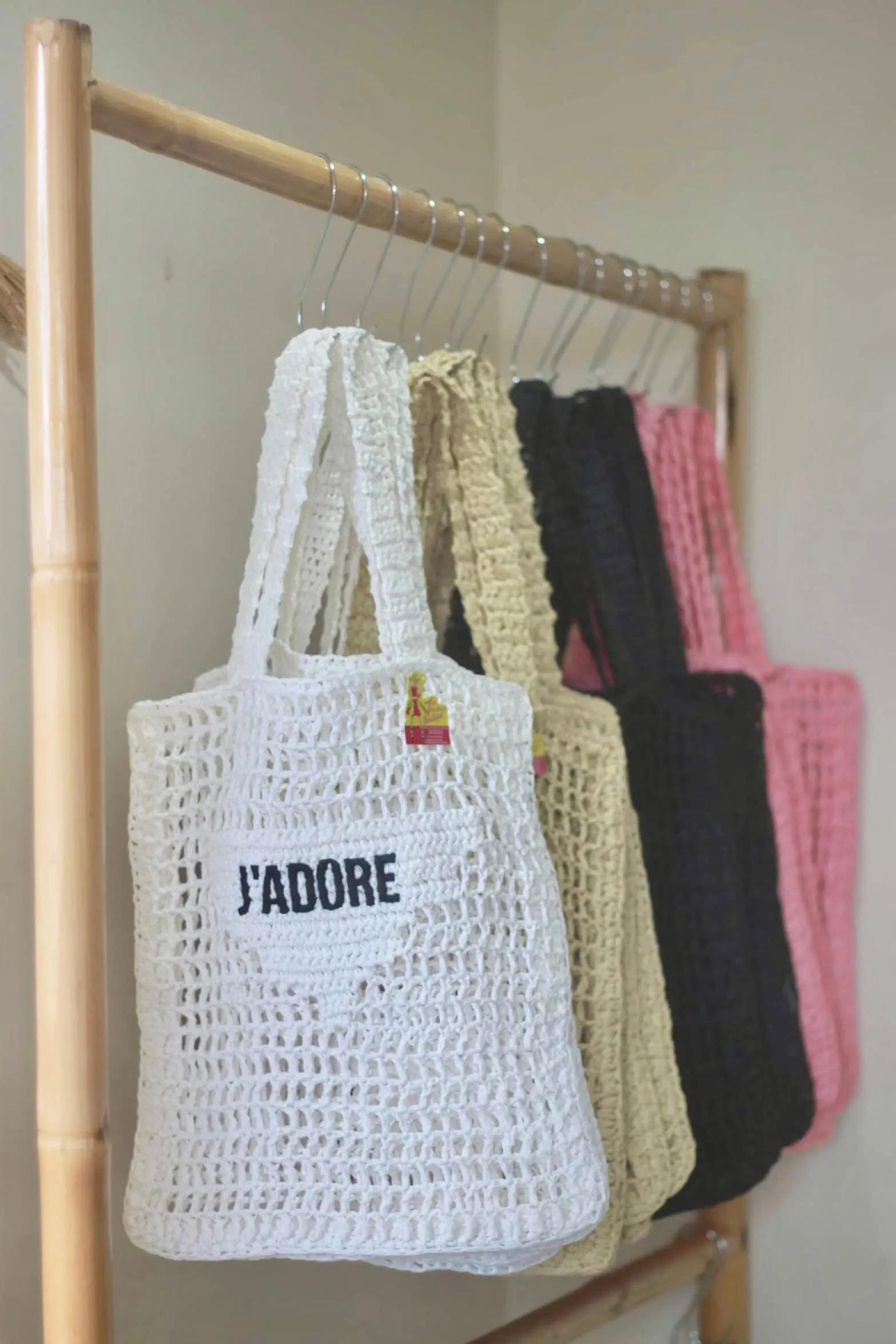 Handmade Raffia Tote